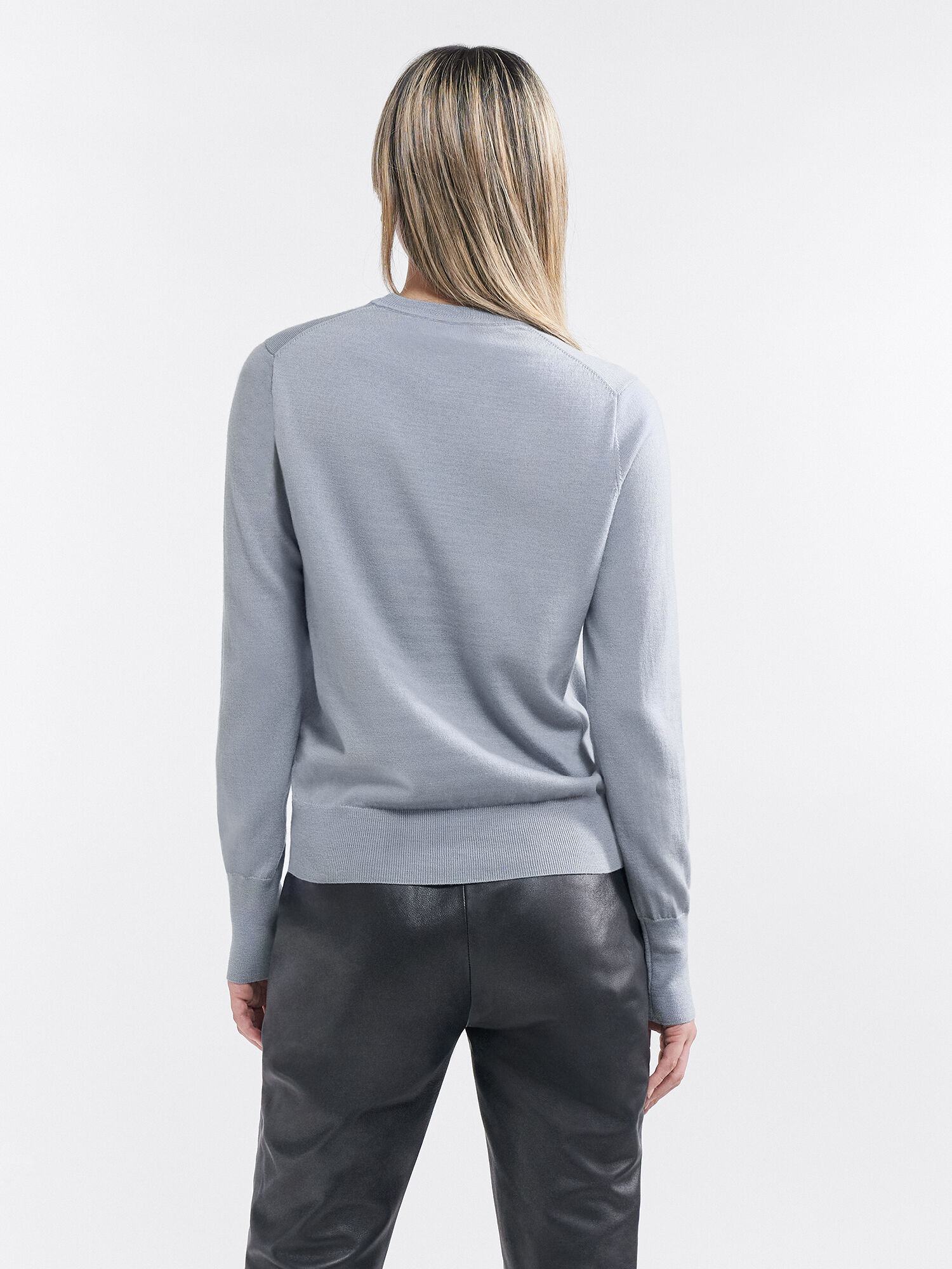 Merinos r neck cardigan outlet