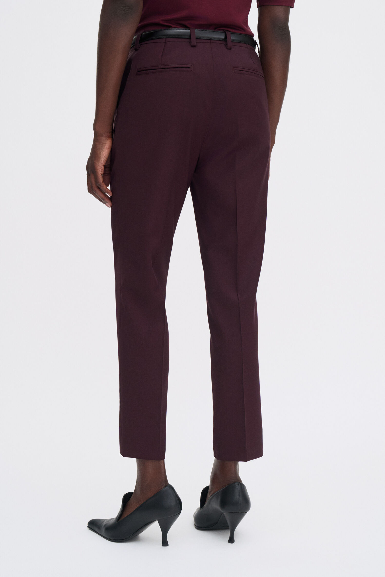 Emma Cropped Cool Wool Trouser
