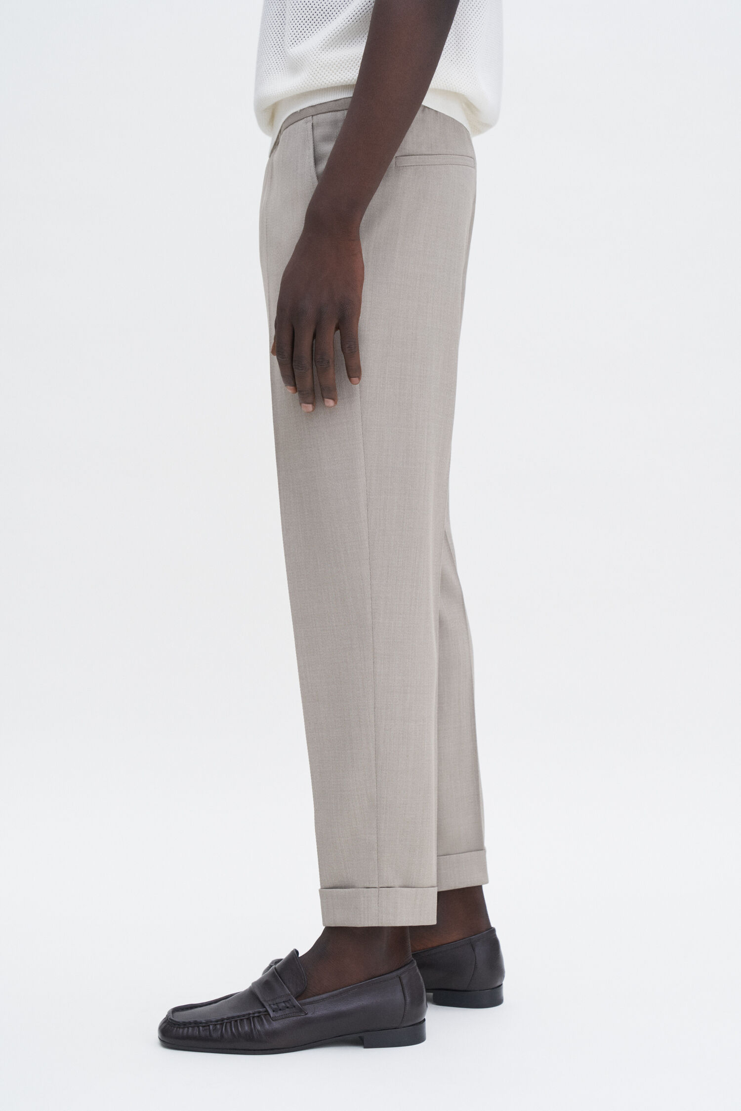 Terry Cropped Trousers