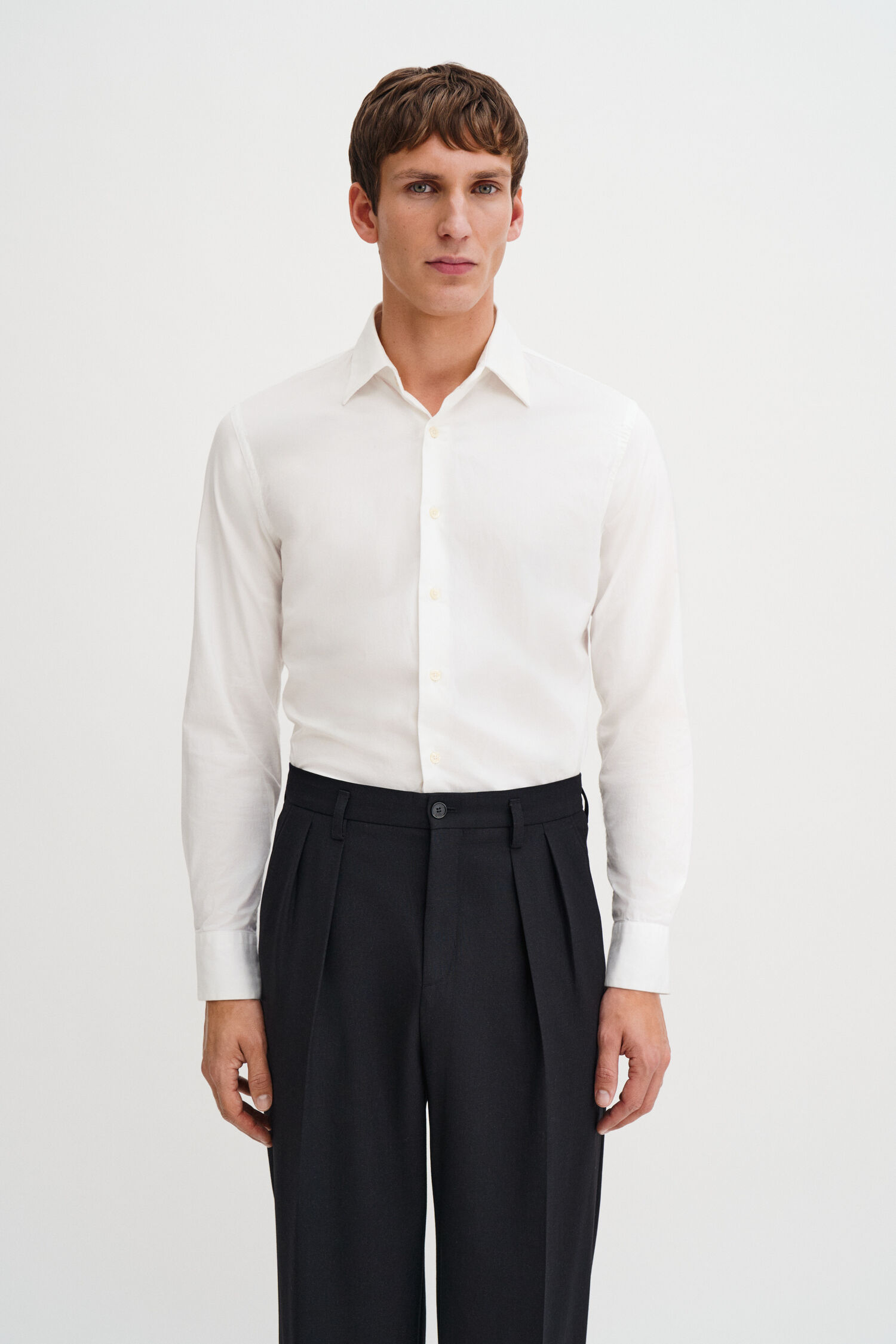 Slim Cotton Stretch Shirt