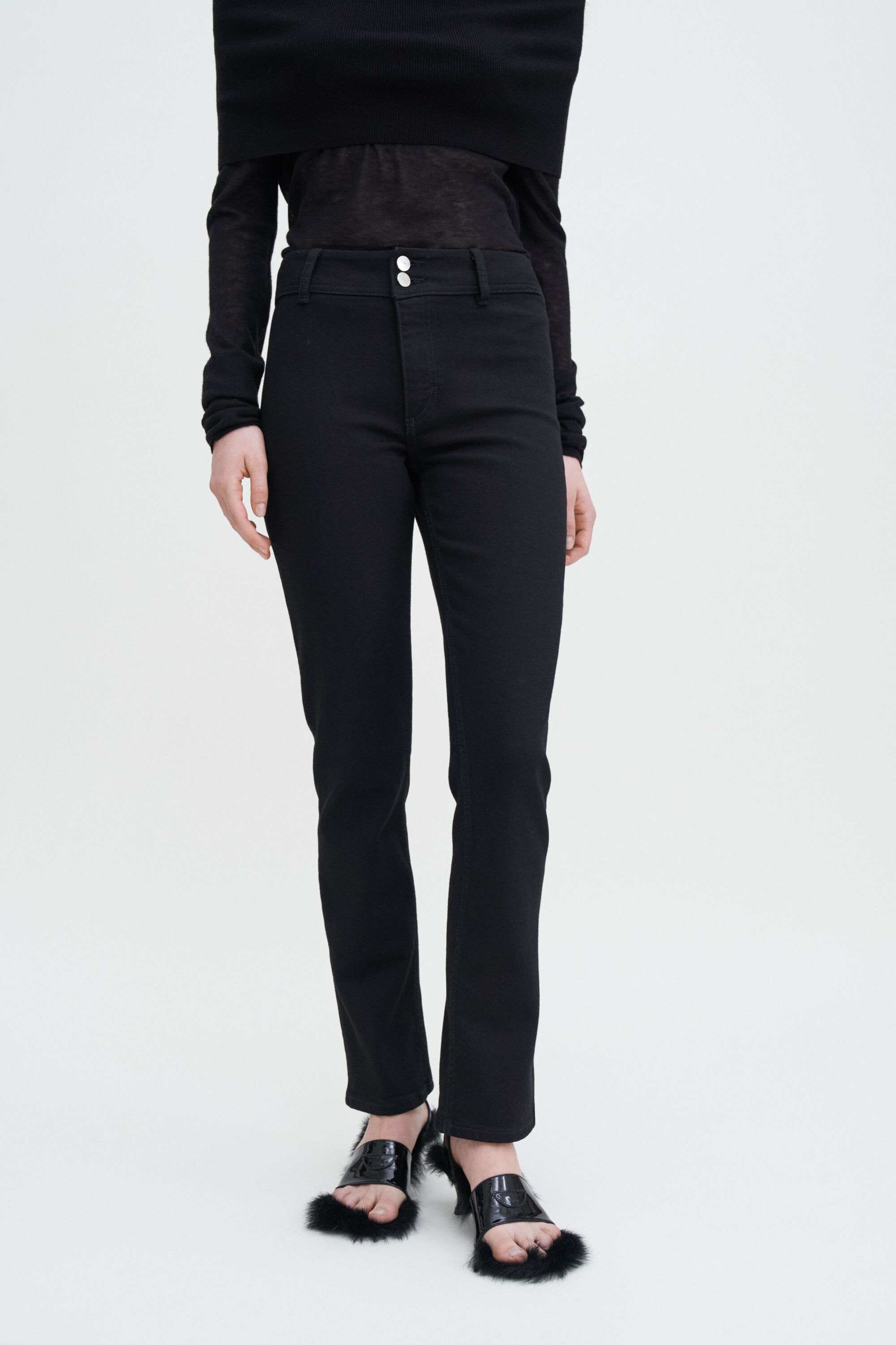 90s Stretch Jeans - Black | FILIPPA K