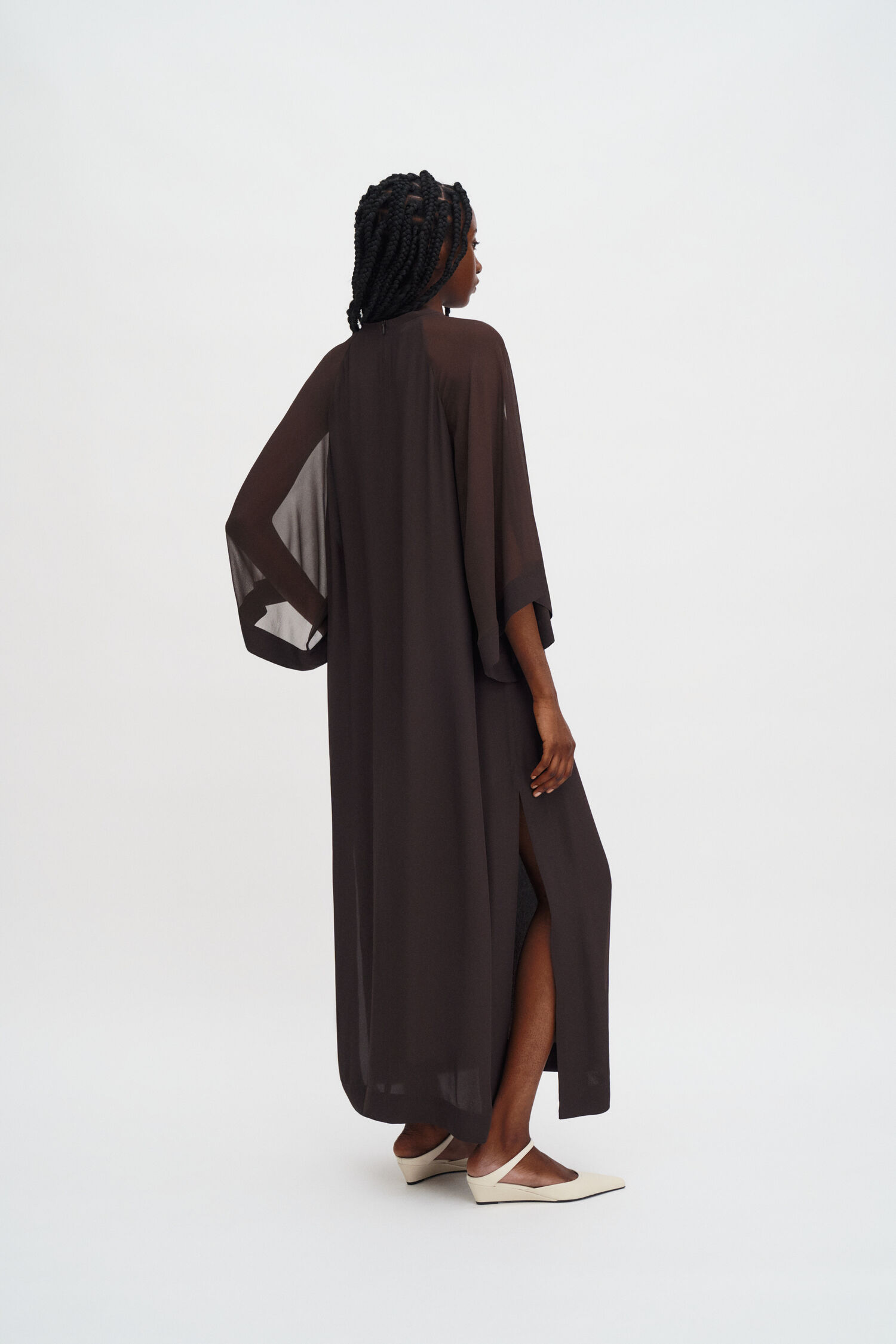 Sheer Raglan Kaftan