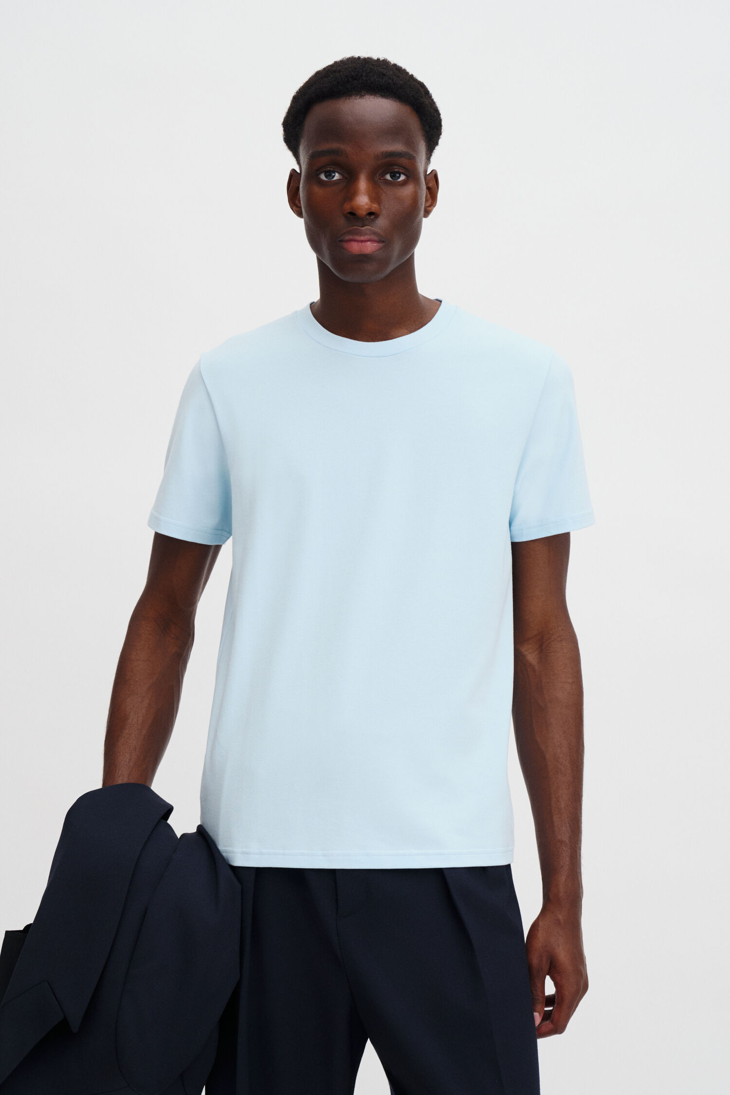 Stretch Cotton Tee