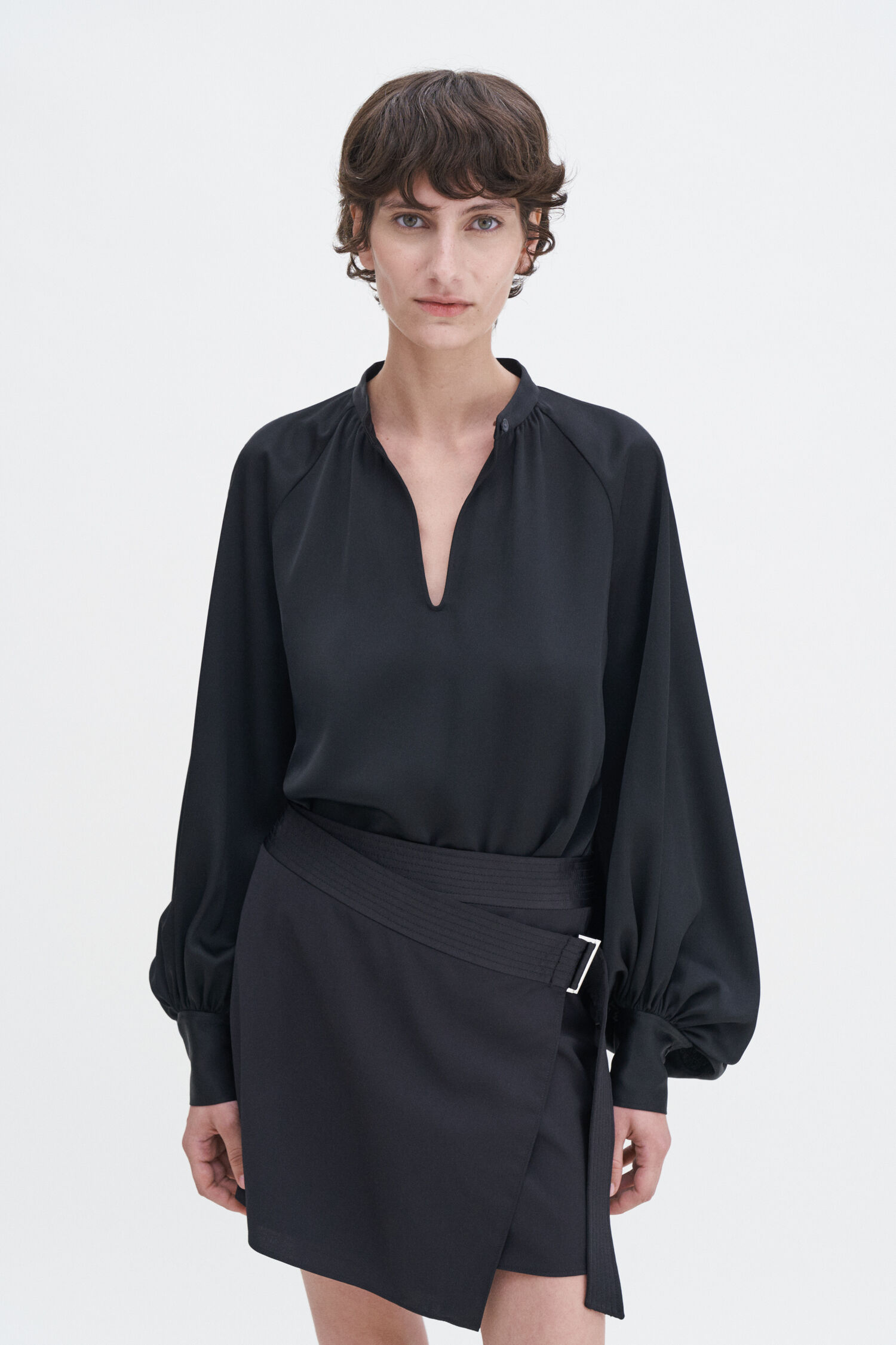 Stand Collar Blouse