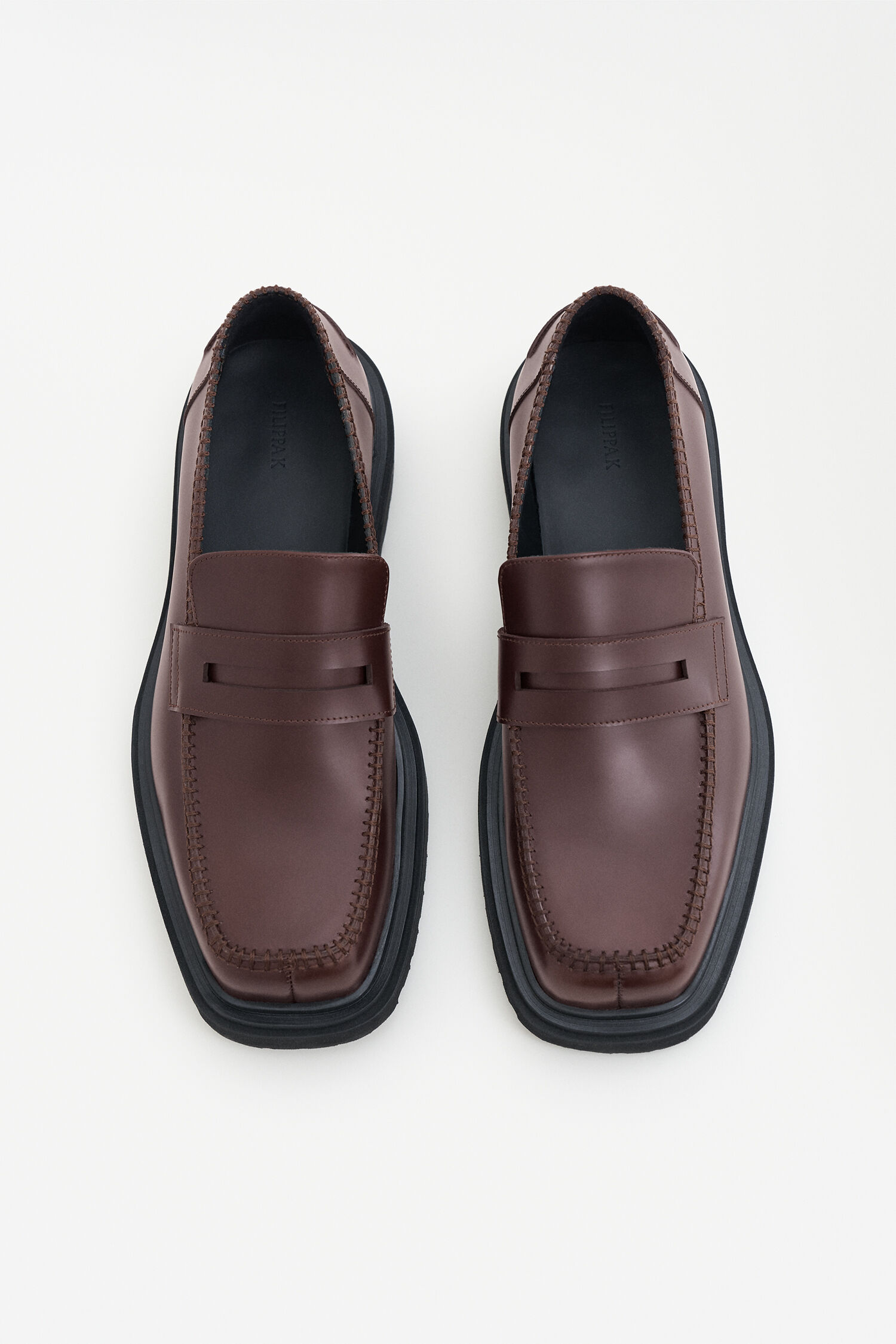 Penny Leather Loafers