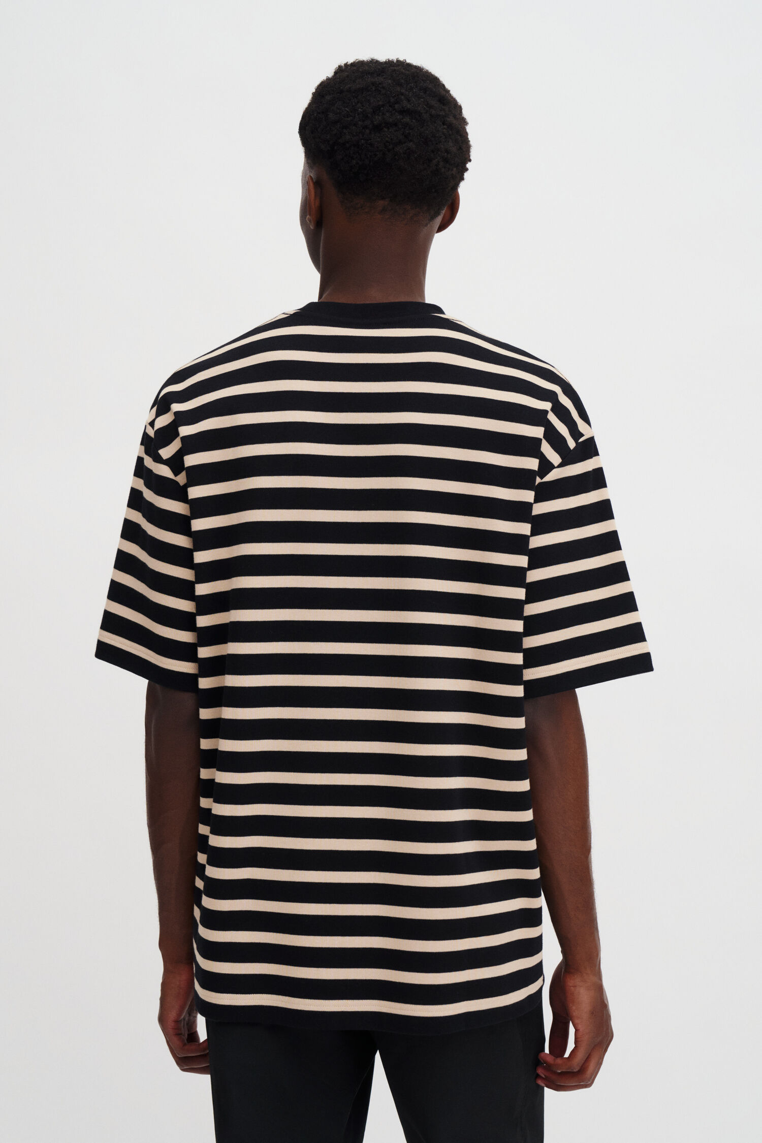 Striped Crewneck Tee