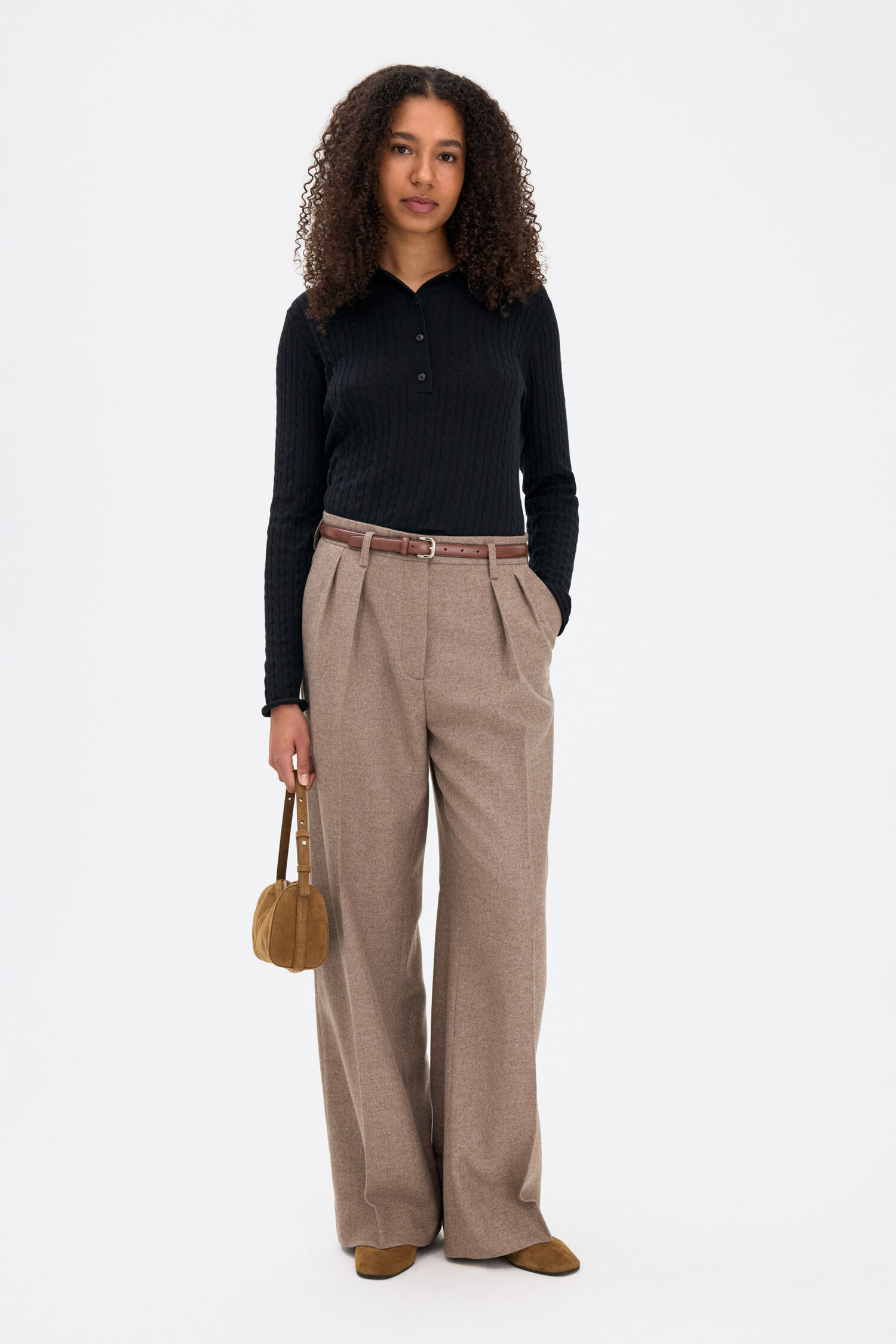 Paloma Flannel Trousers