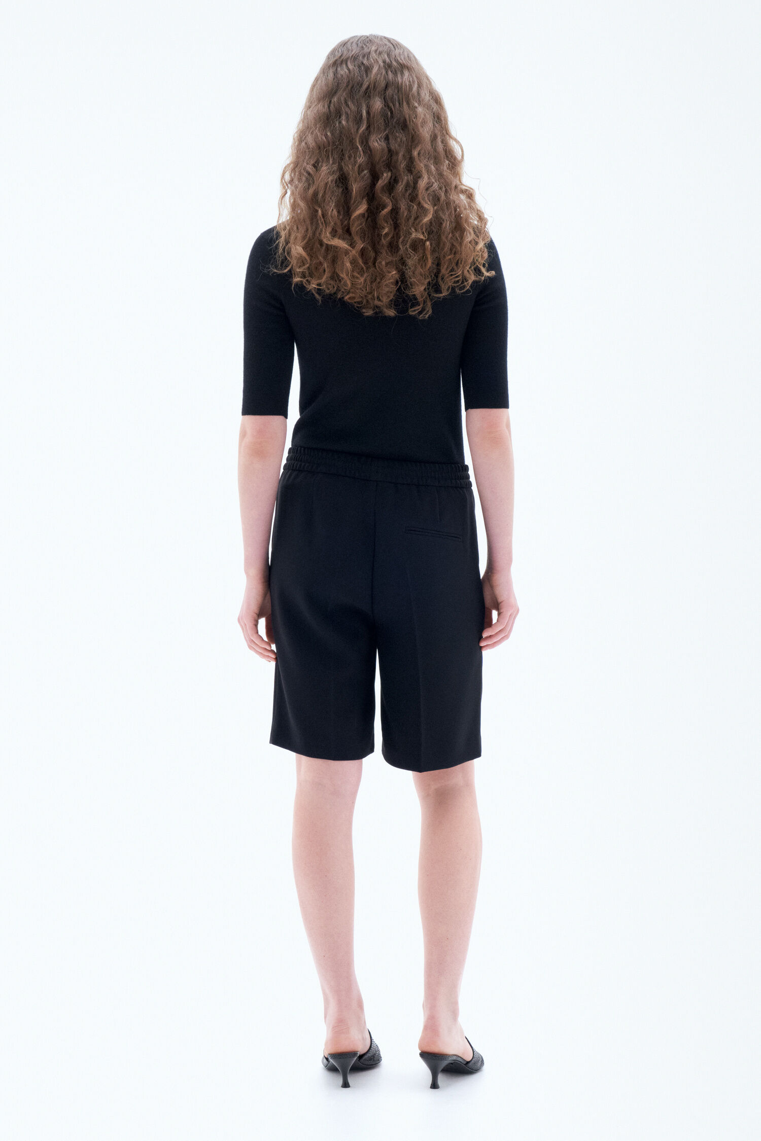 Matte High Waisted Shorts