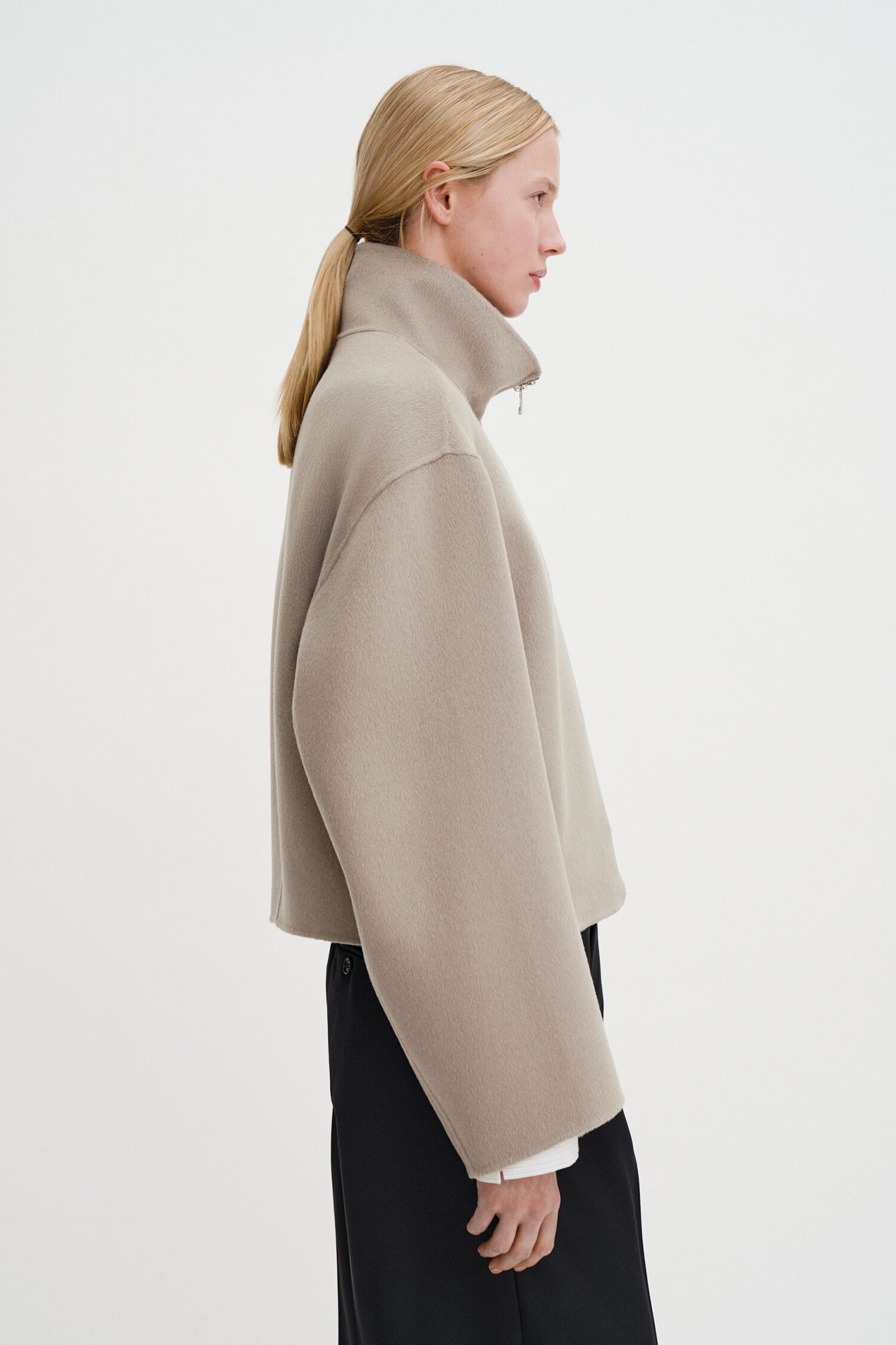 Dafina Jacket - Moss Grey | FILIPPA K