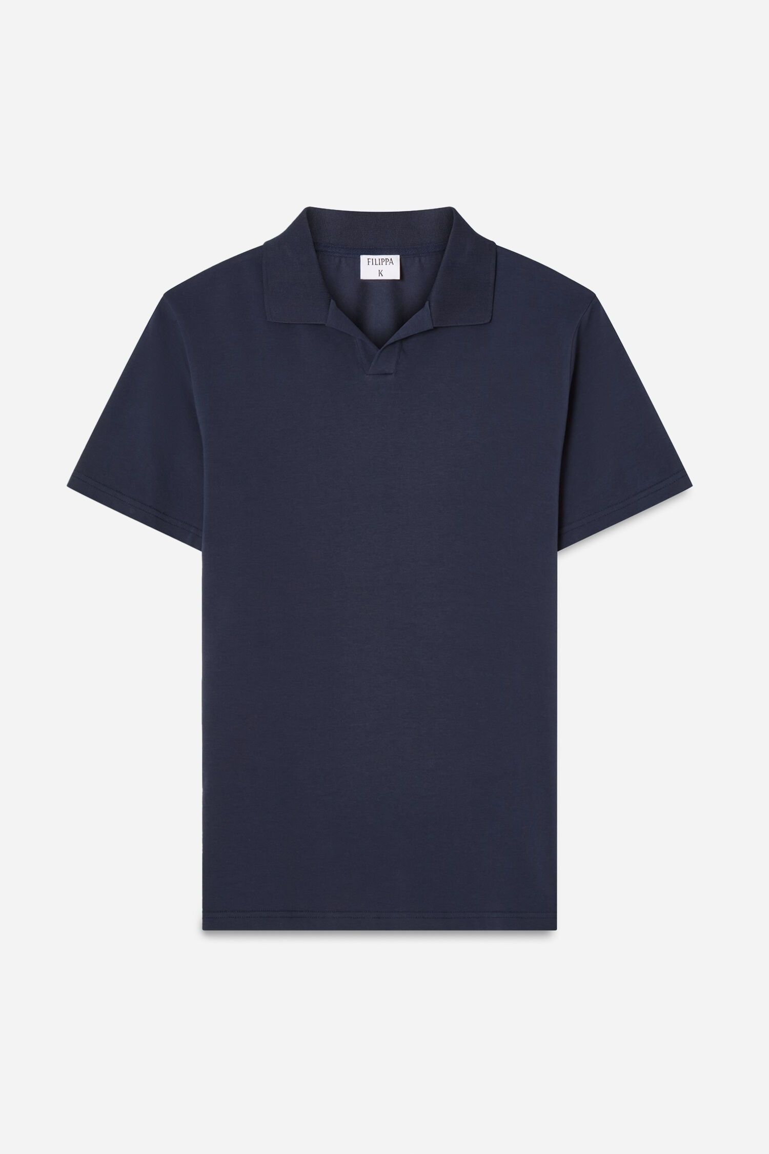 Stretch Cotton Polo T-Shirt