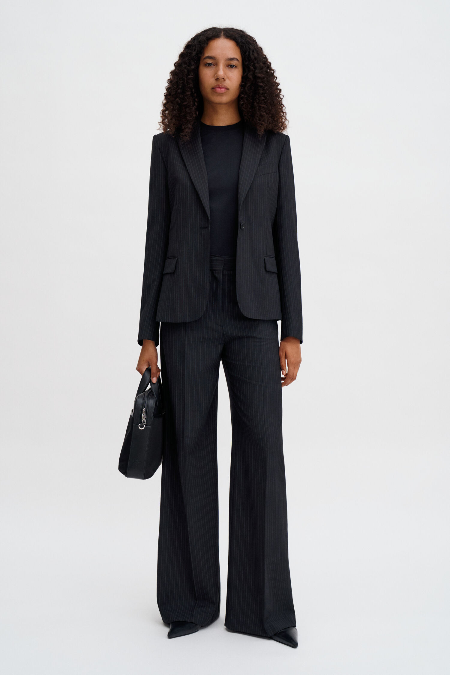 Sasha Pinstripe Blazer