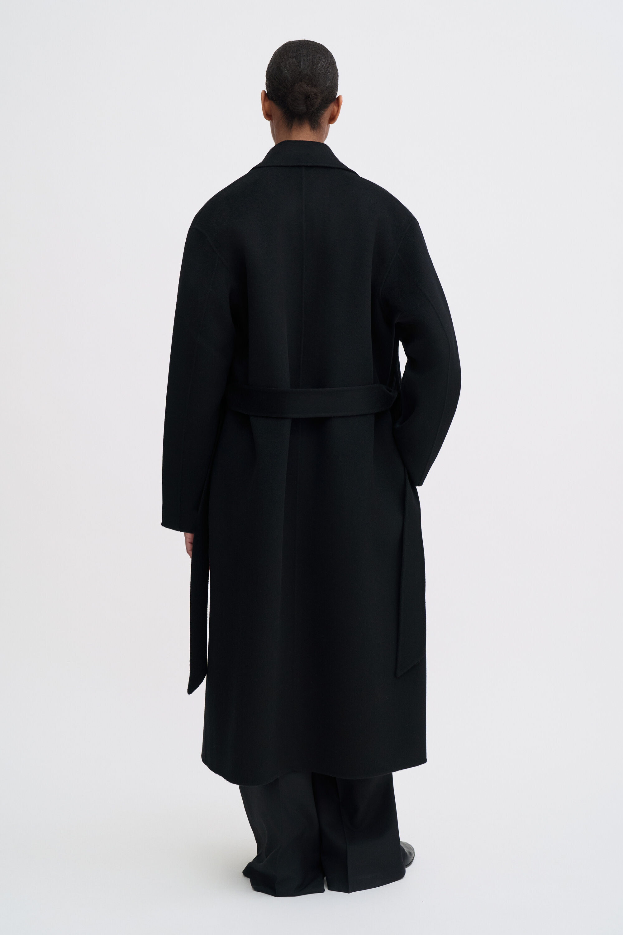 Alyssa Doublé Coat - Black | FILIPPA K