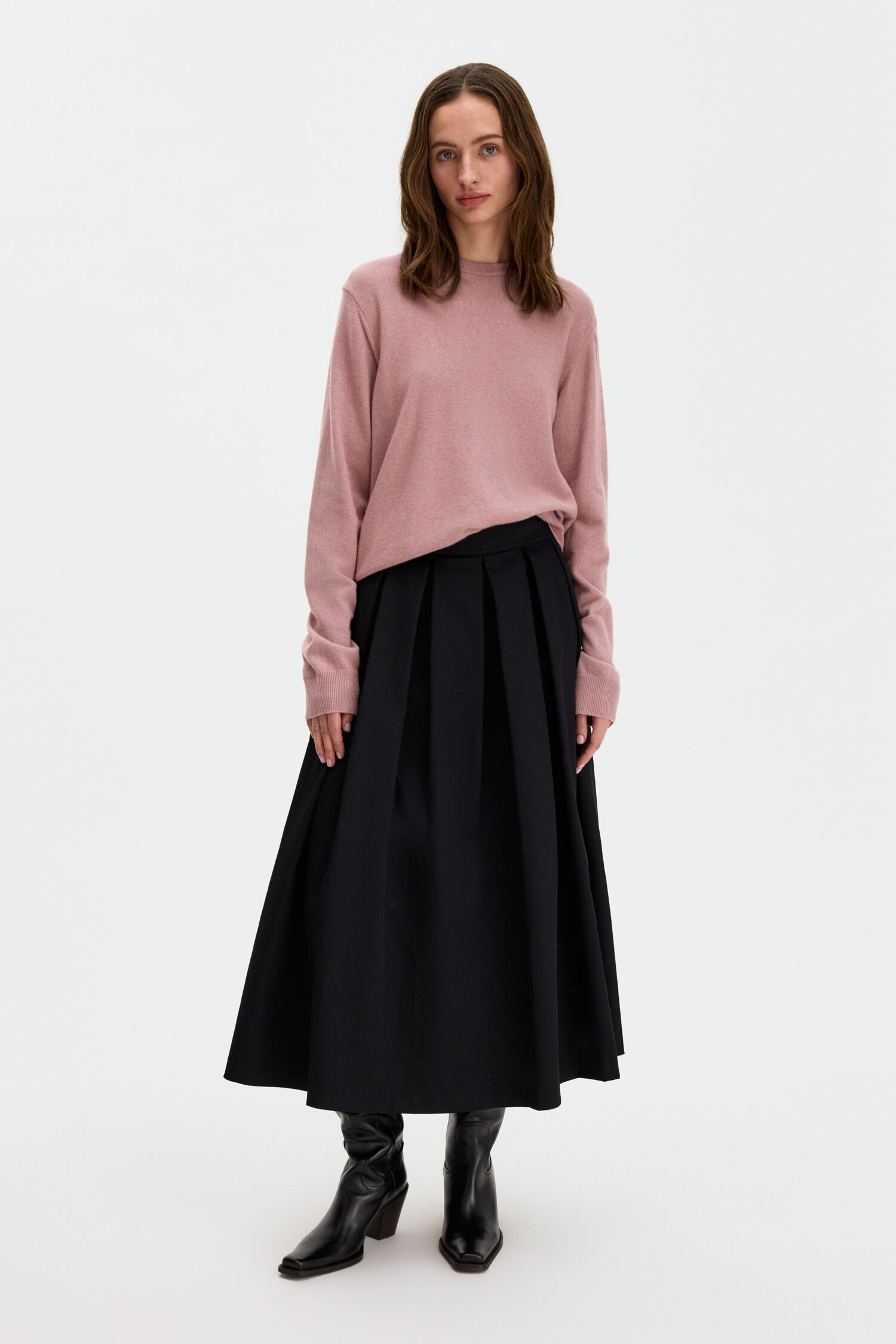 Soft Wool Crewneck Sweater