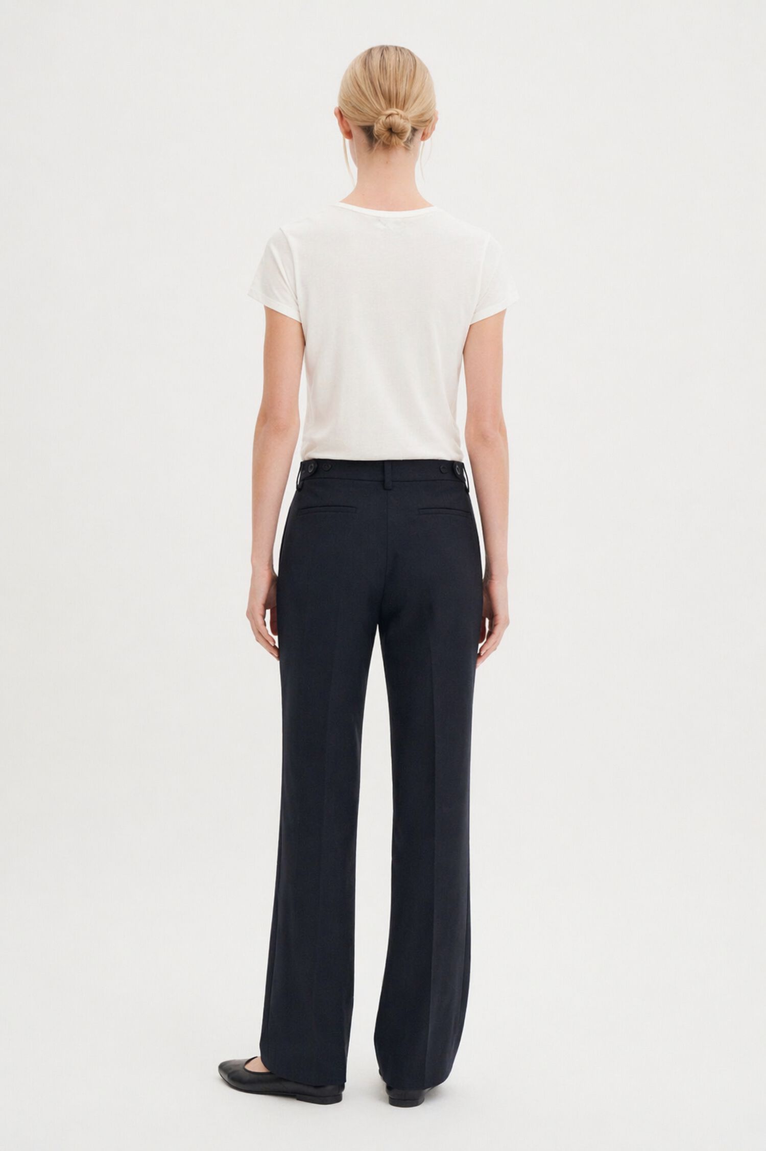 Straight Tailored Trousers
