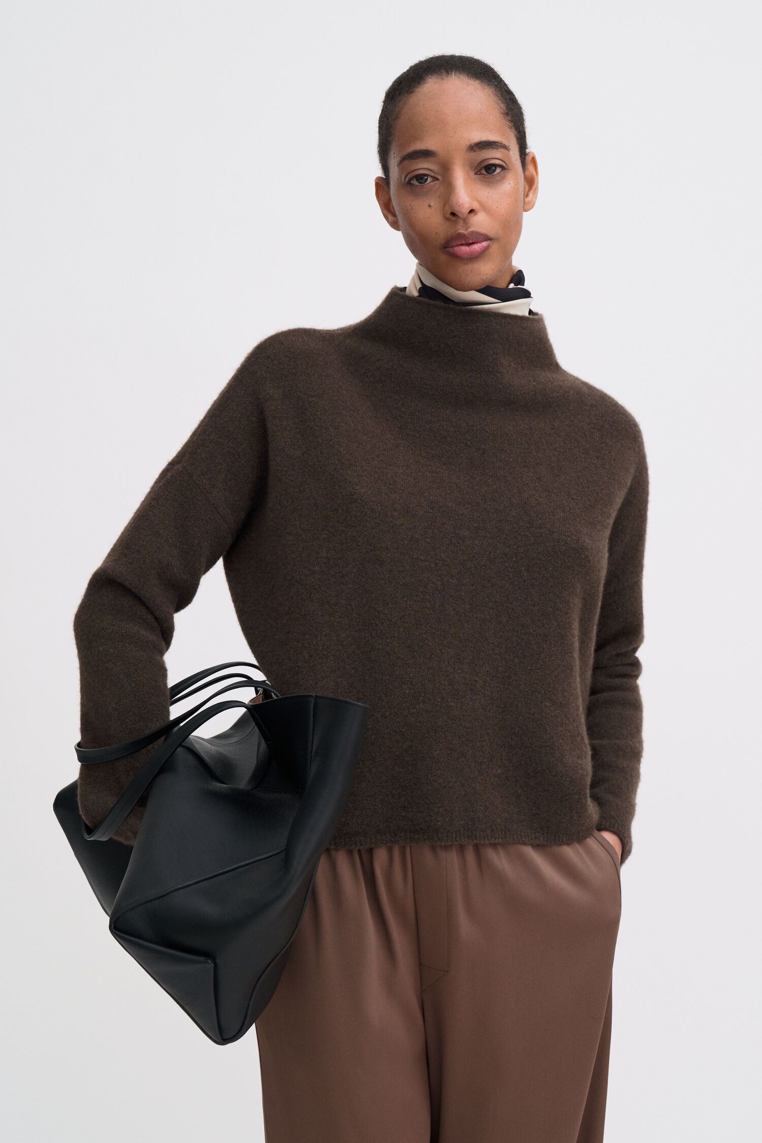 Mika Yak Funnelneck Sweater
