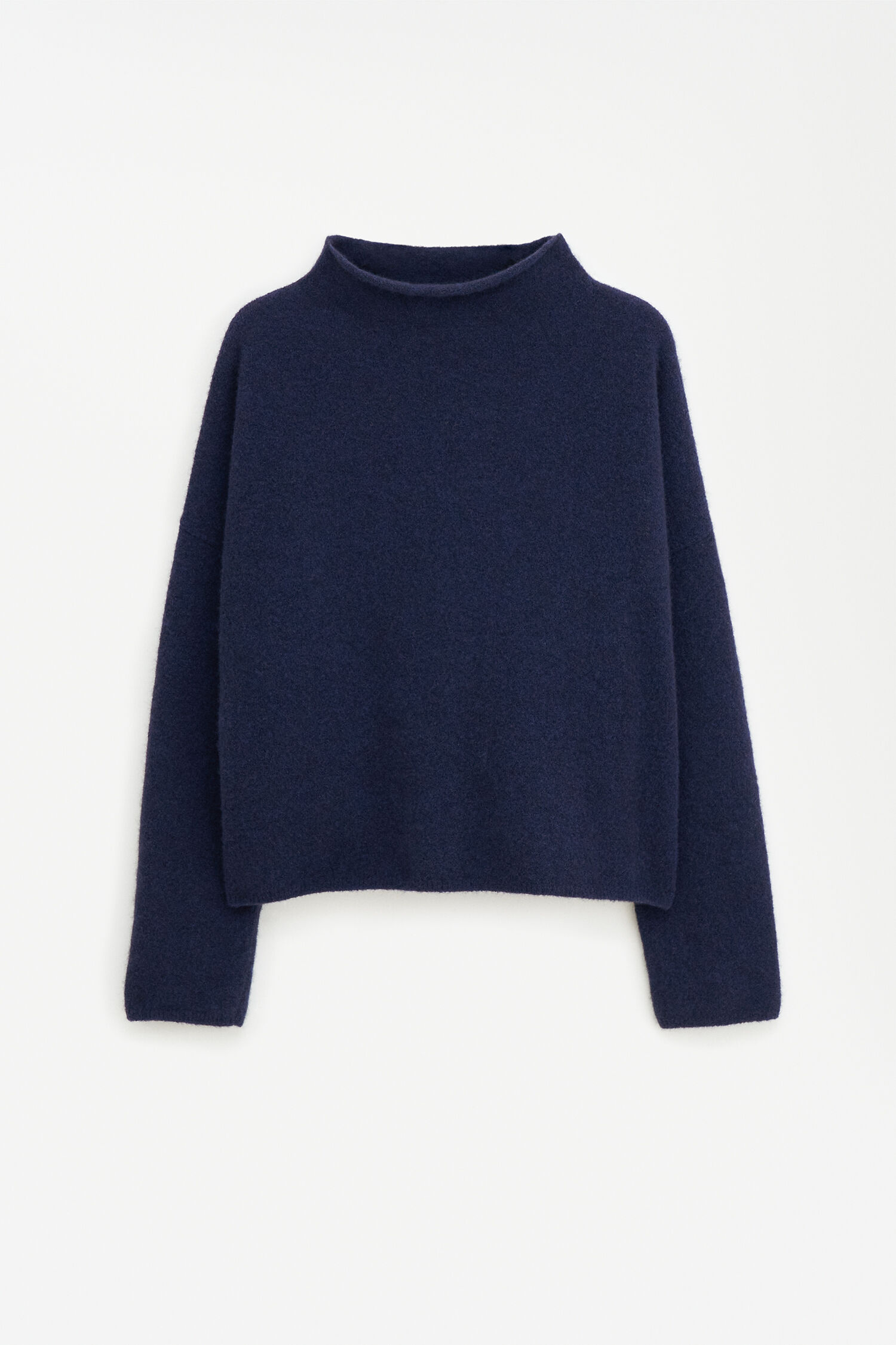 Mika Yak Funnelneck Sweater Navy FILIPPA K