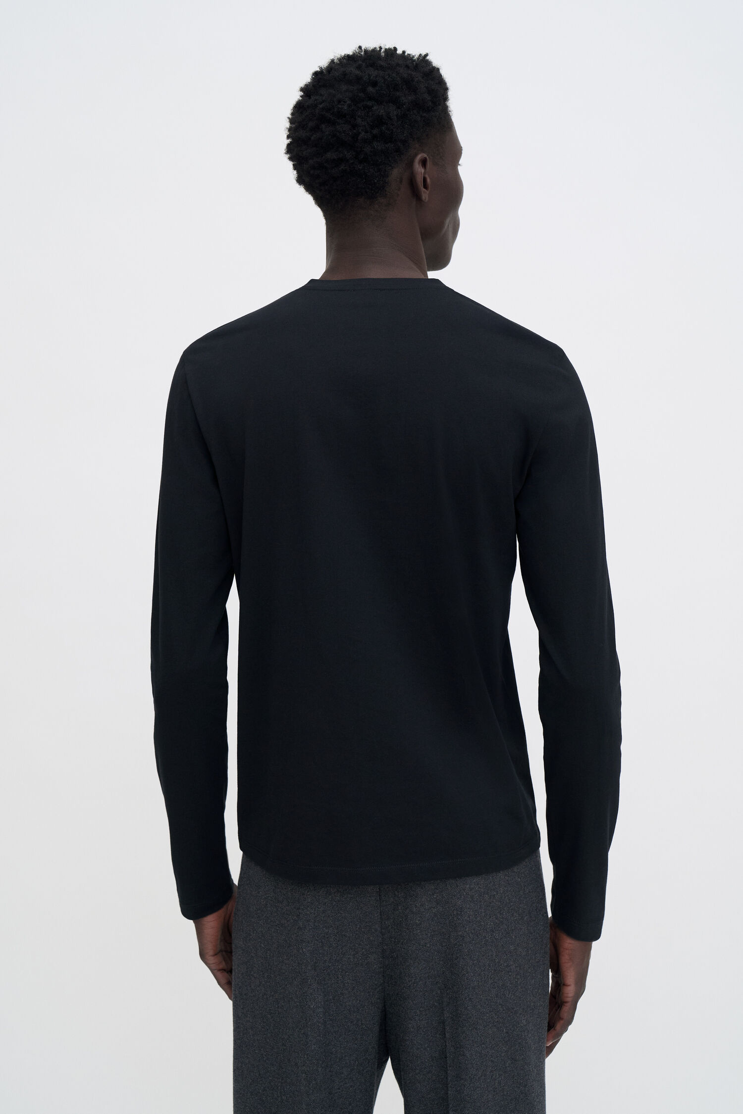 Cotton Jersey V-Neck Tee