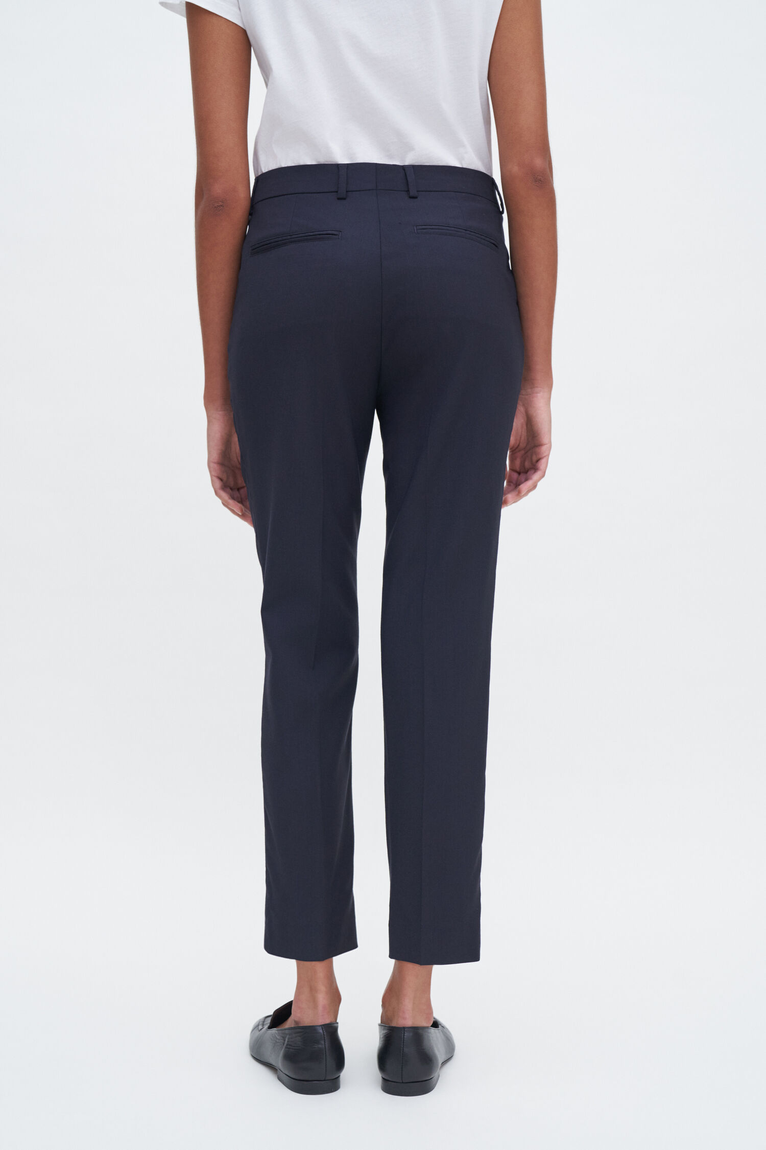 Emma Cropped Cool Wool Trouser