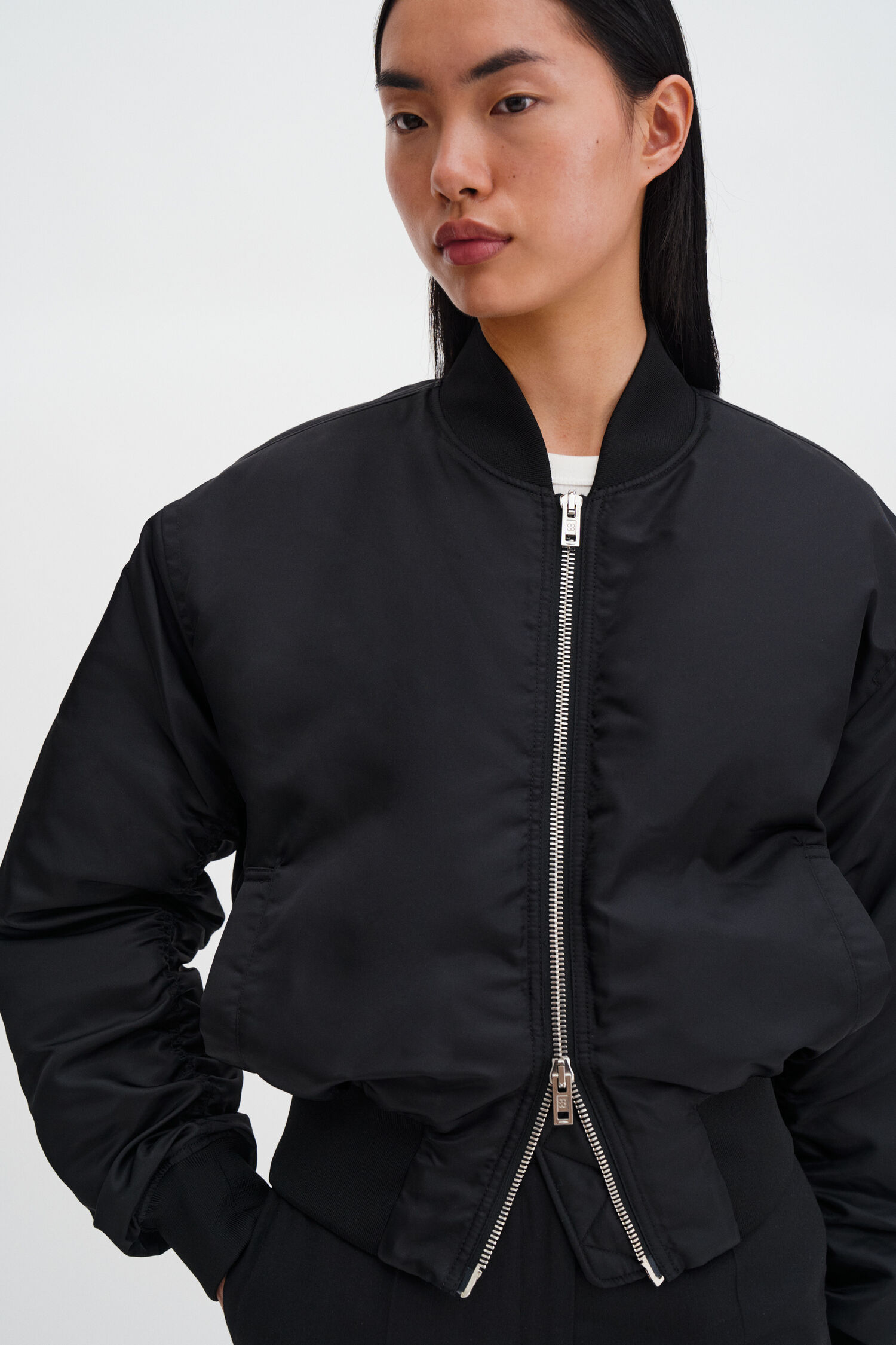 Nylon Zip Jacket