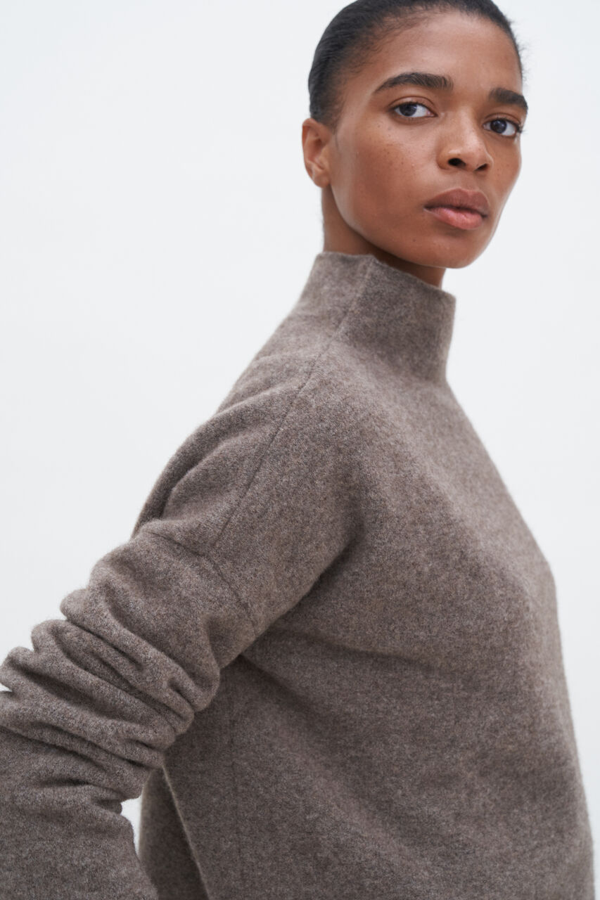 Mika Yak Funnelneck Sweater