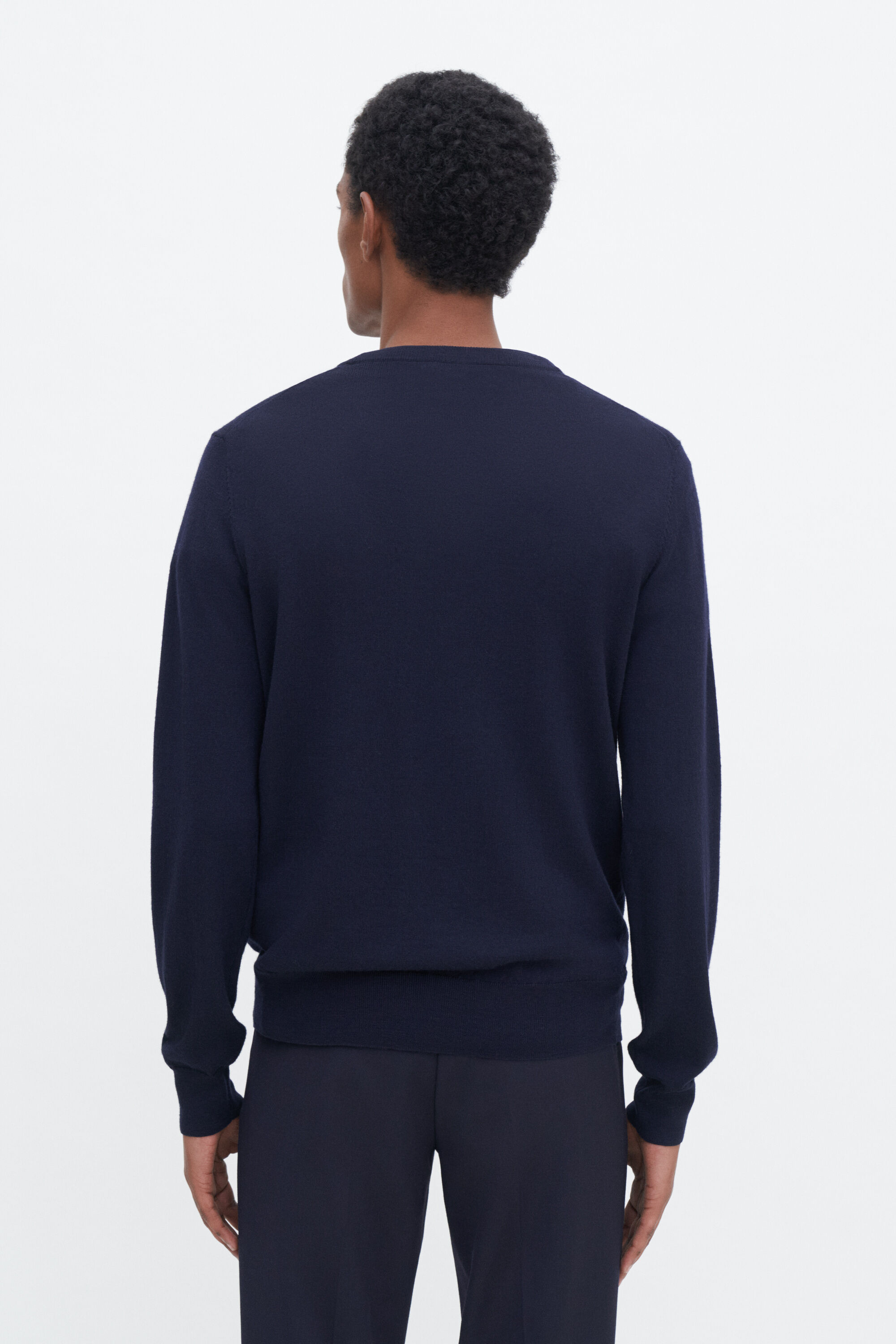 Merino Sweater - Navy | FILIPPA K
