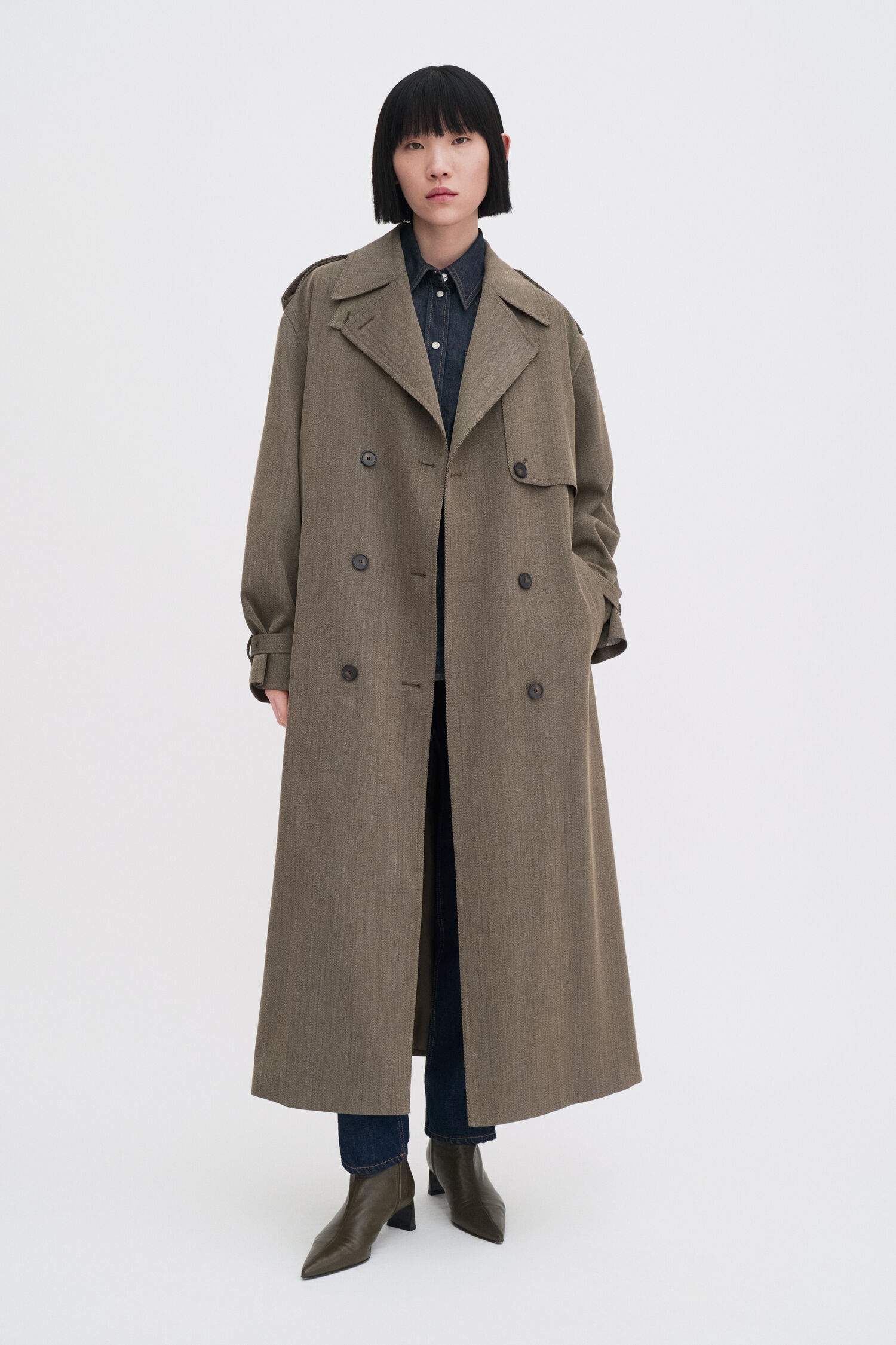 Kitten Heel Ankle Bootie