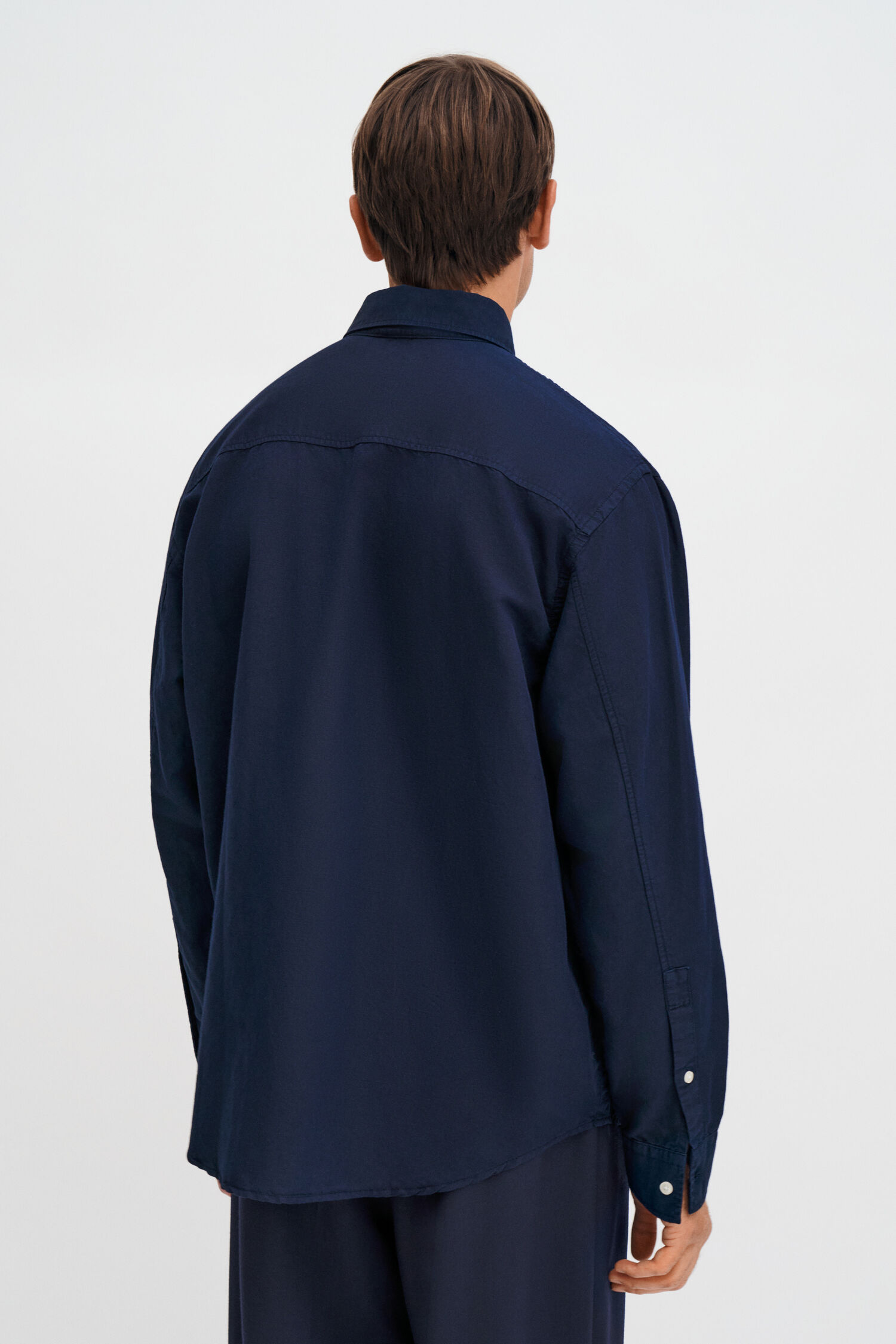 Relaxed Cotton Linen Shirt