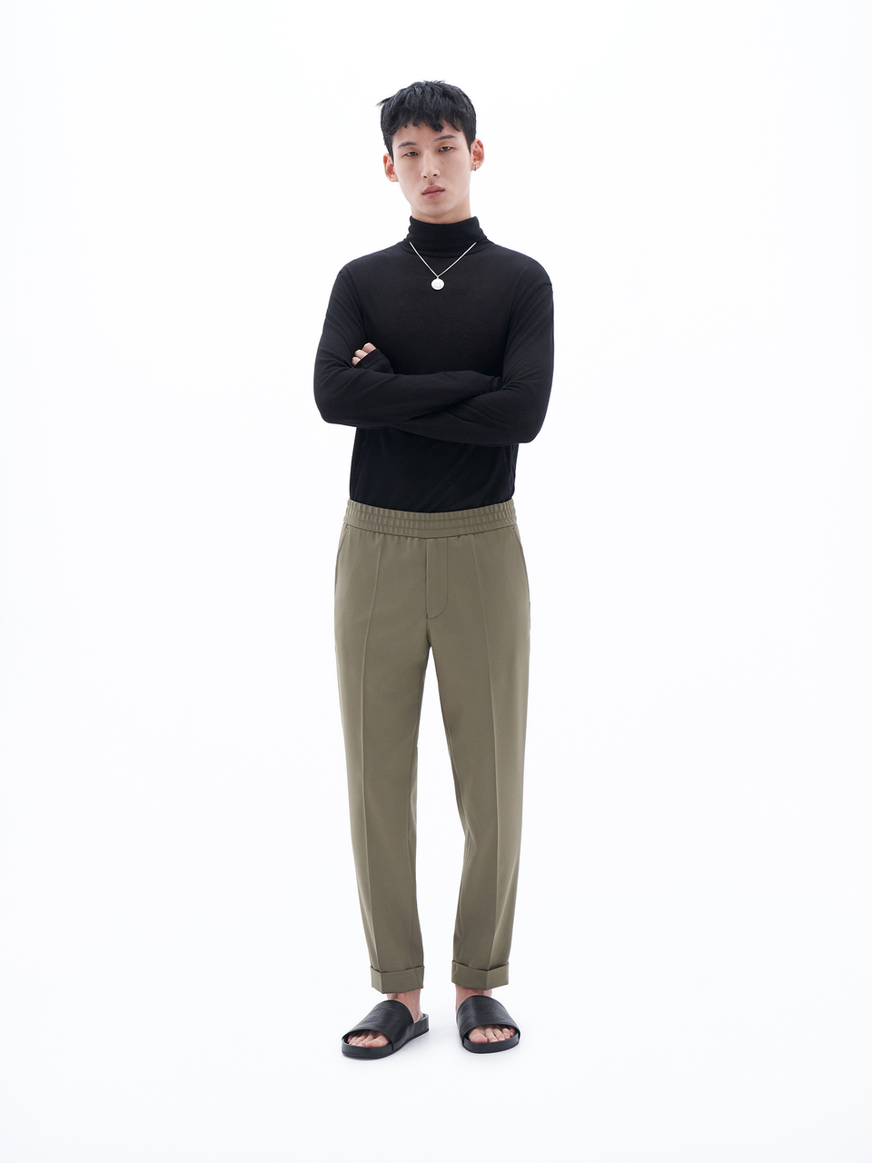 Terry Cropped Trousers