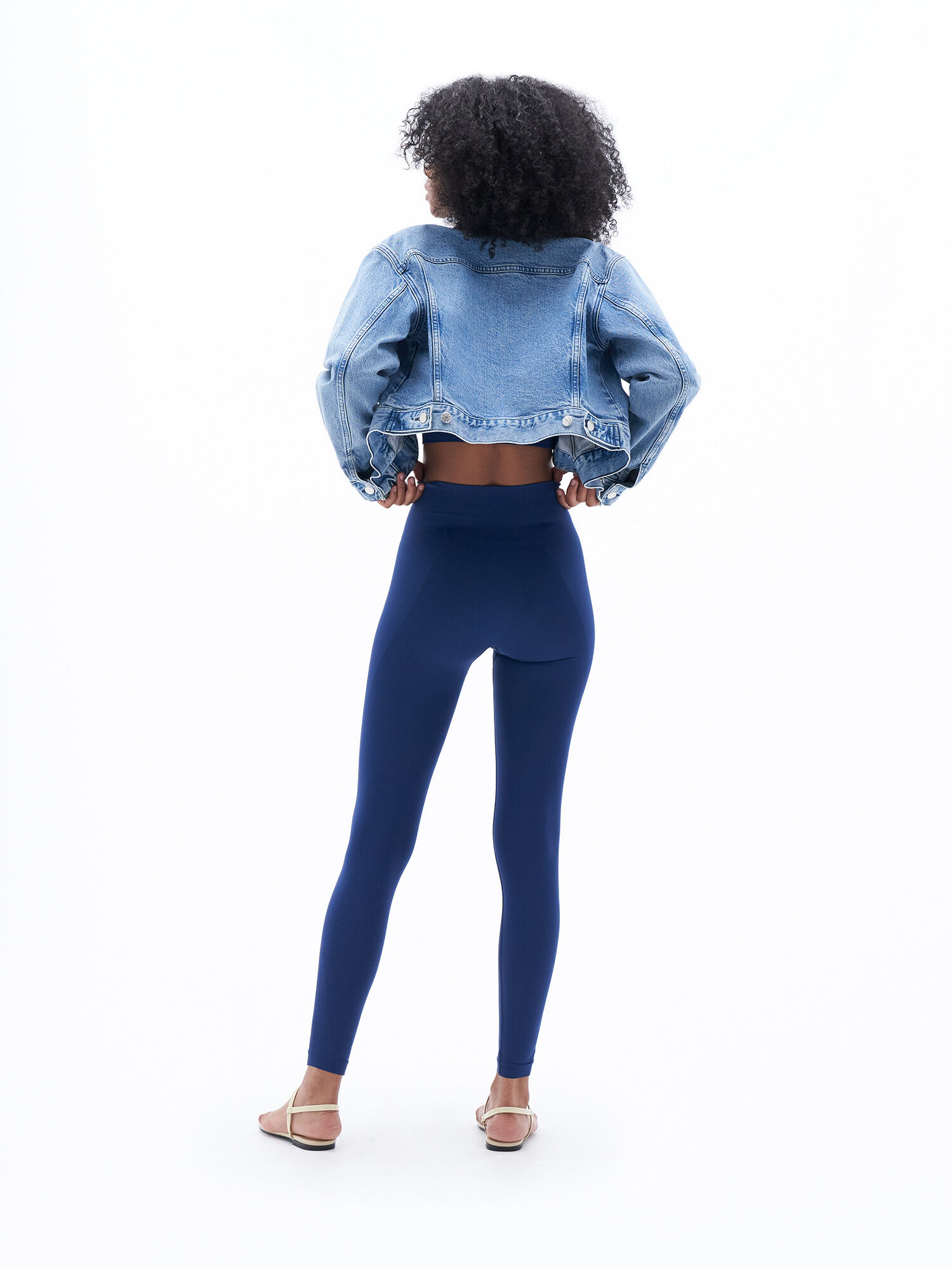 High Seamless Leggings Ocean Blue Filippa K