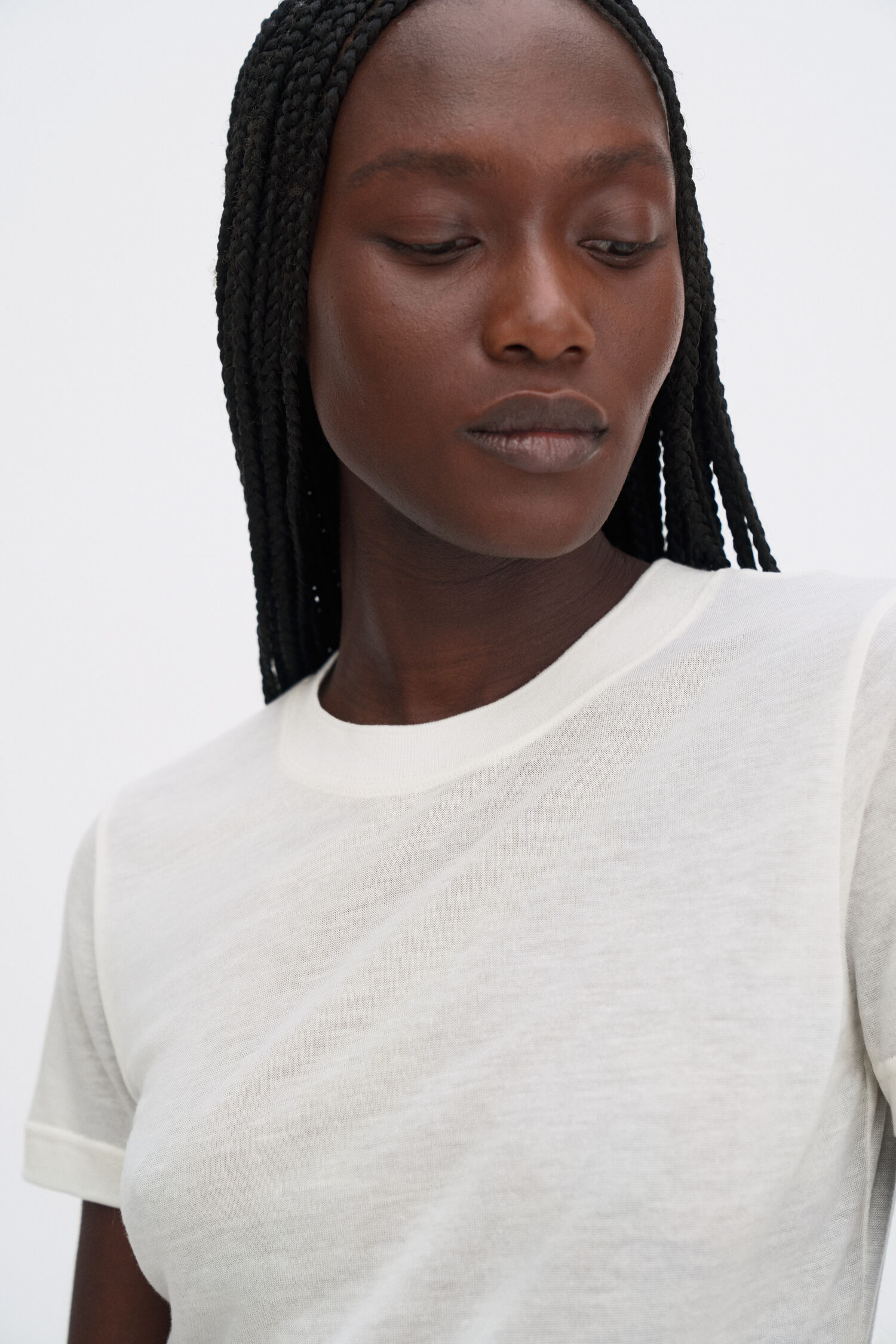 Lyocell Cashmere Tee