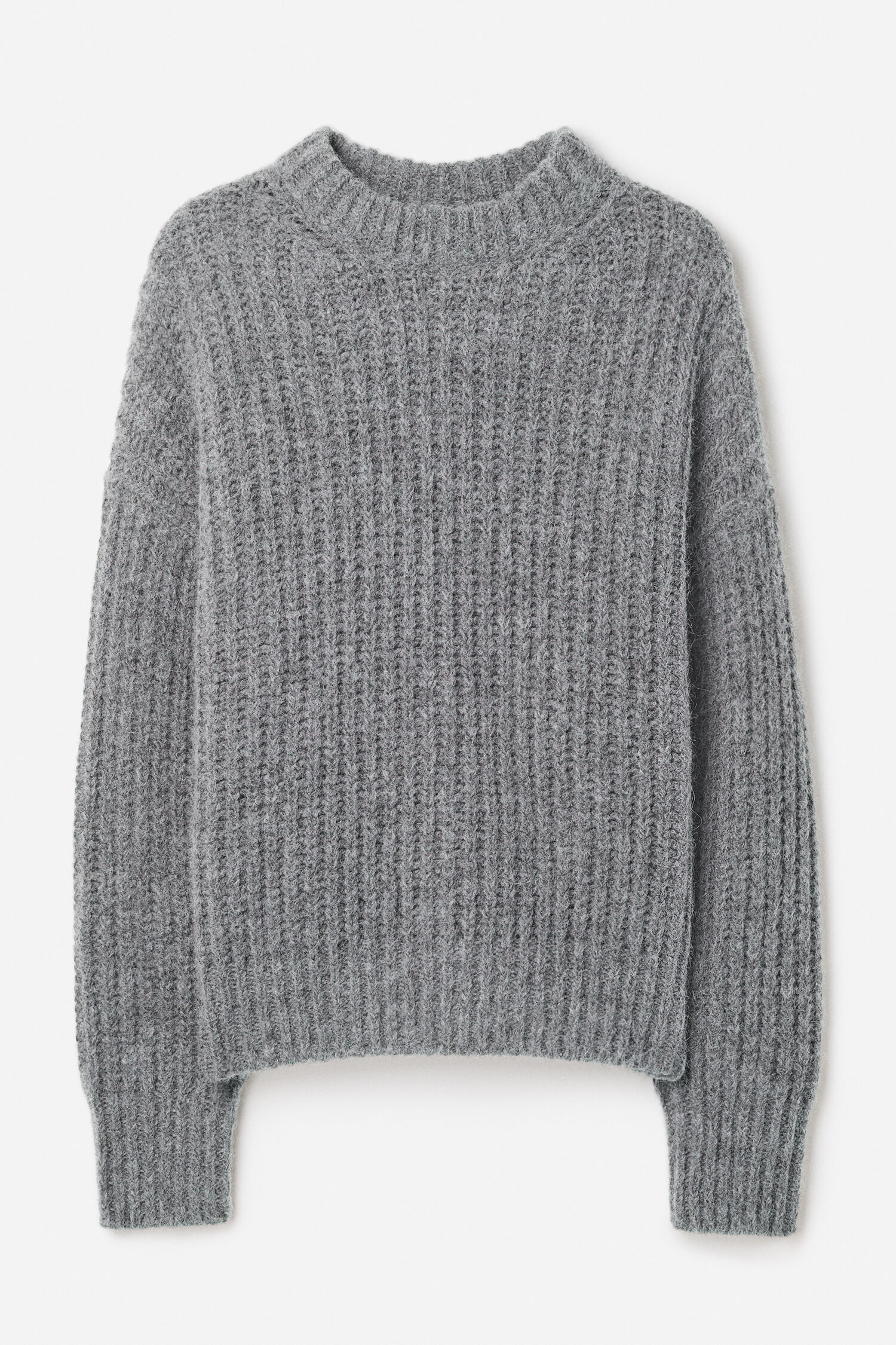 Soft Alpaca Sweater - Grey Melange | FILIPPA K