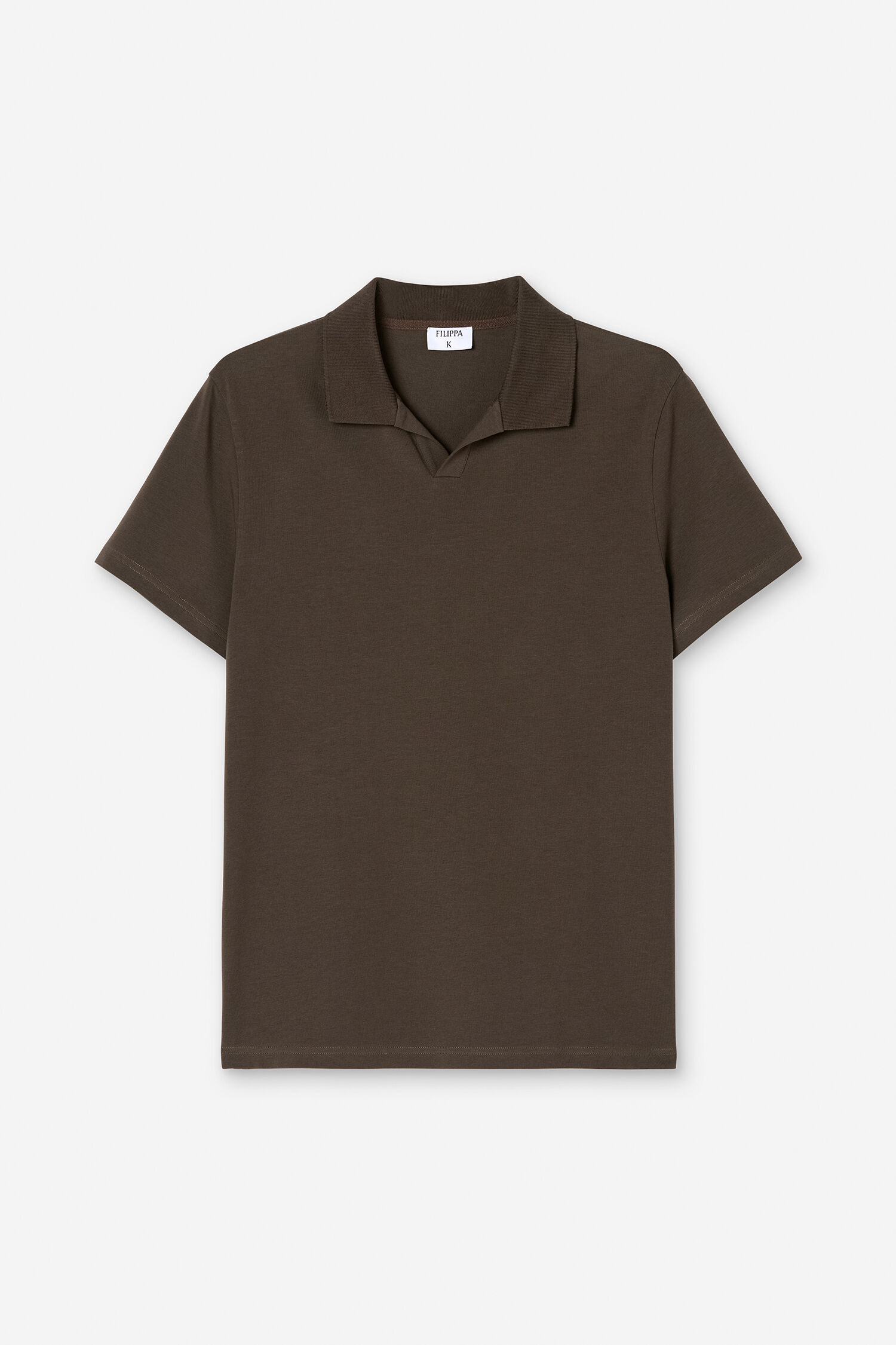 Stretch Cotton Polo T-Shirt