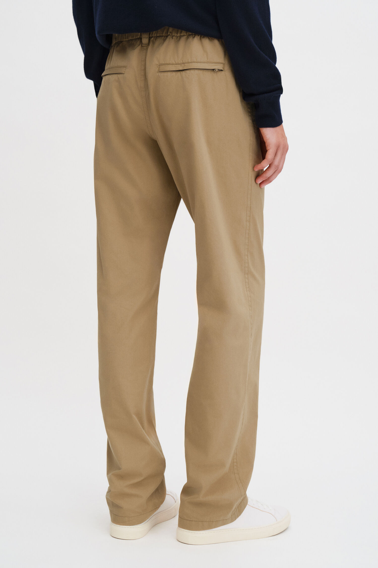 Flynn Washed Cotton Trousers