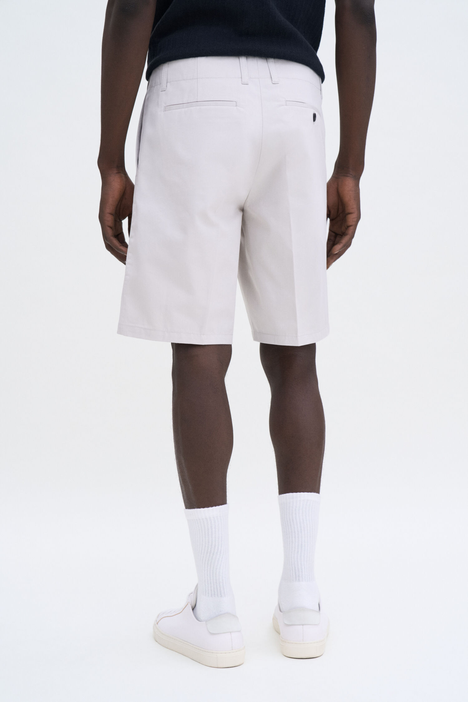 Cotton Tailored Shorts