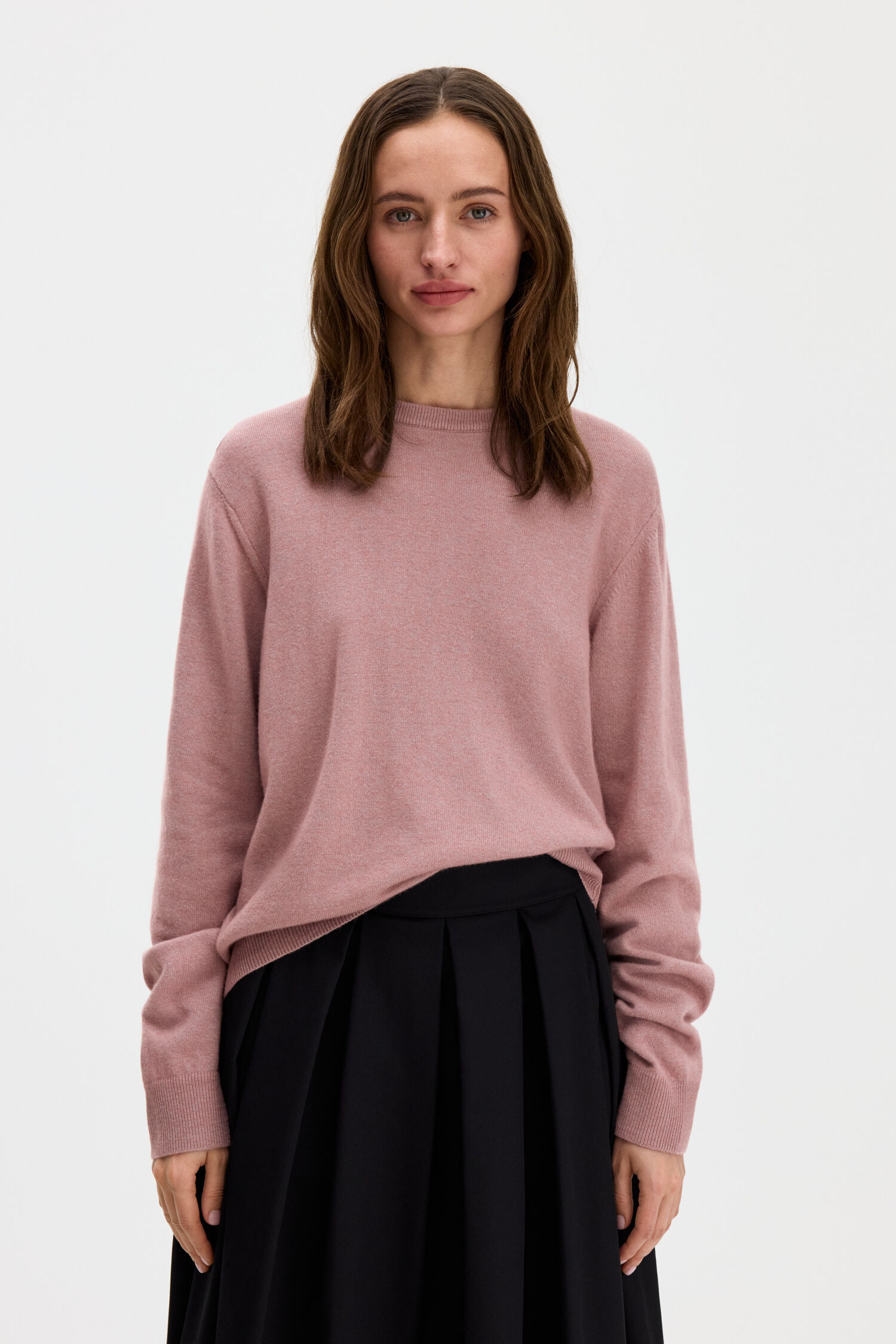 Soft Wool Crewneck Sweater