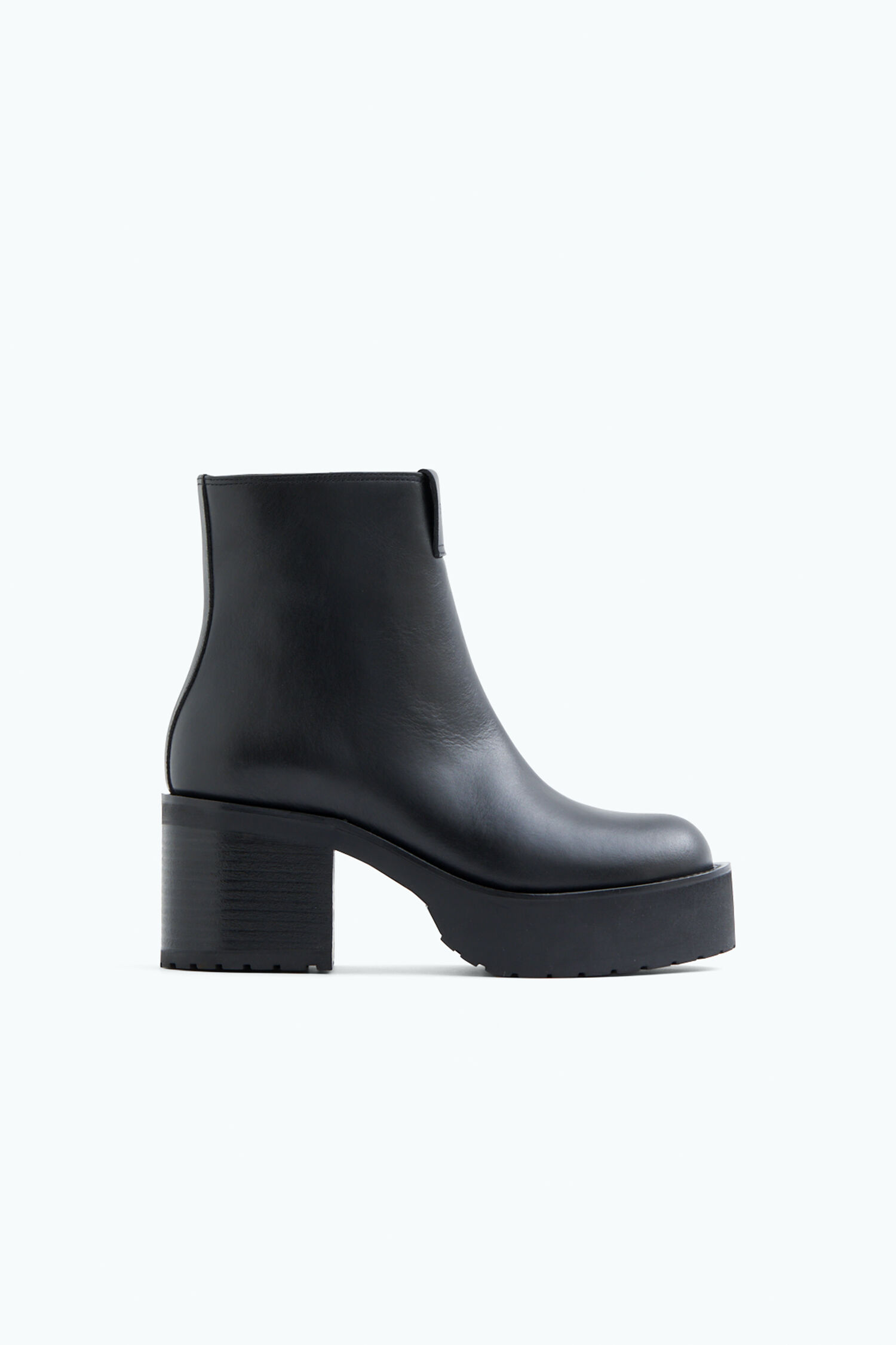 Round Toe Ankle Boots