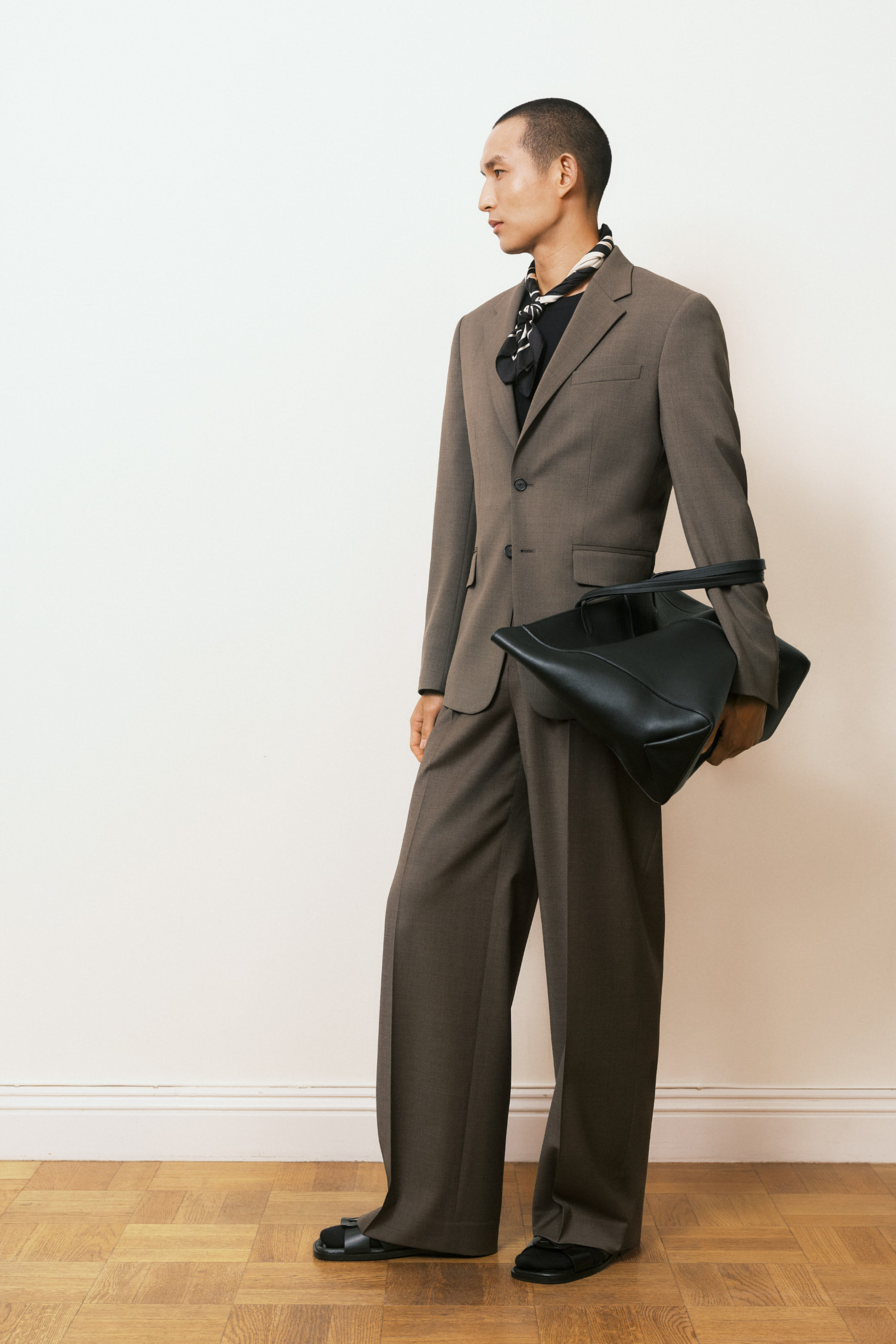 Hector Wool Trousers - Driftwood | FILIPPA K