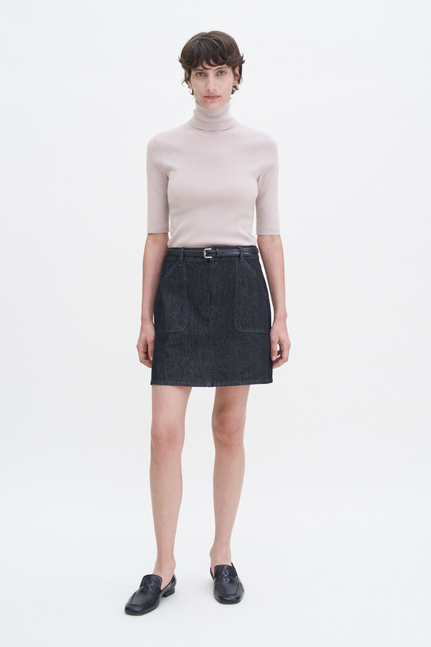 Merino Elbow Sleeve Top