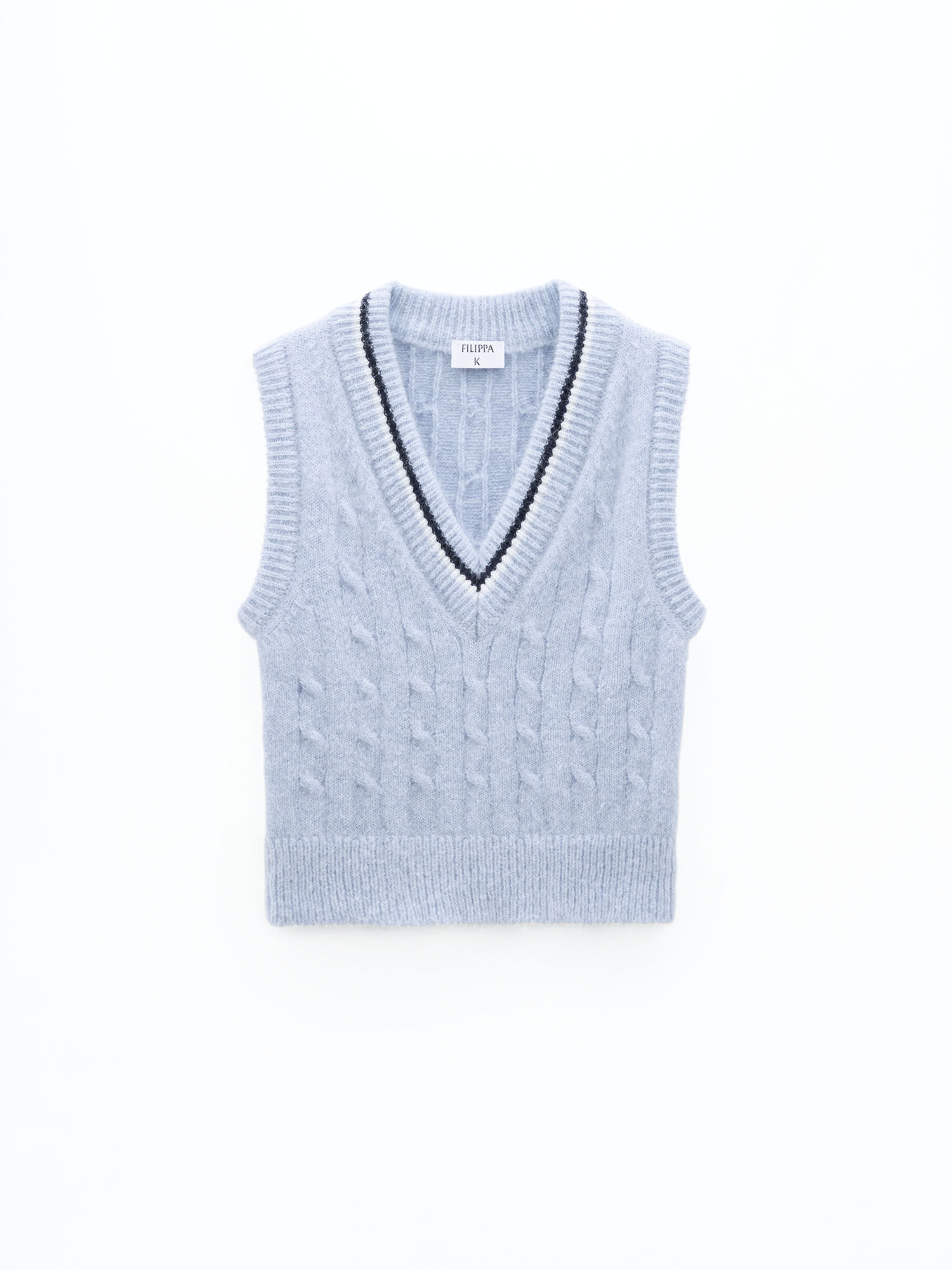 Braided Mohair Vest