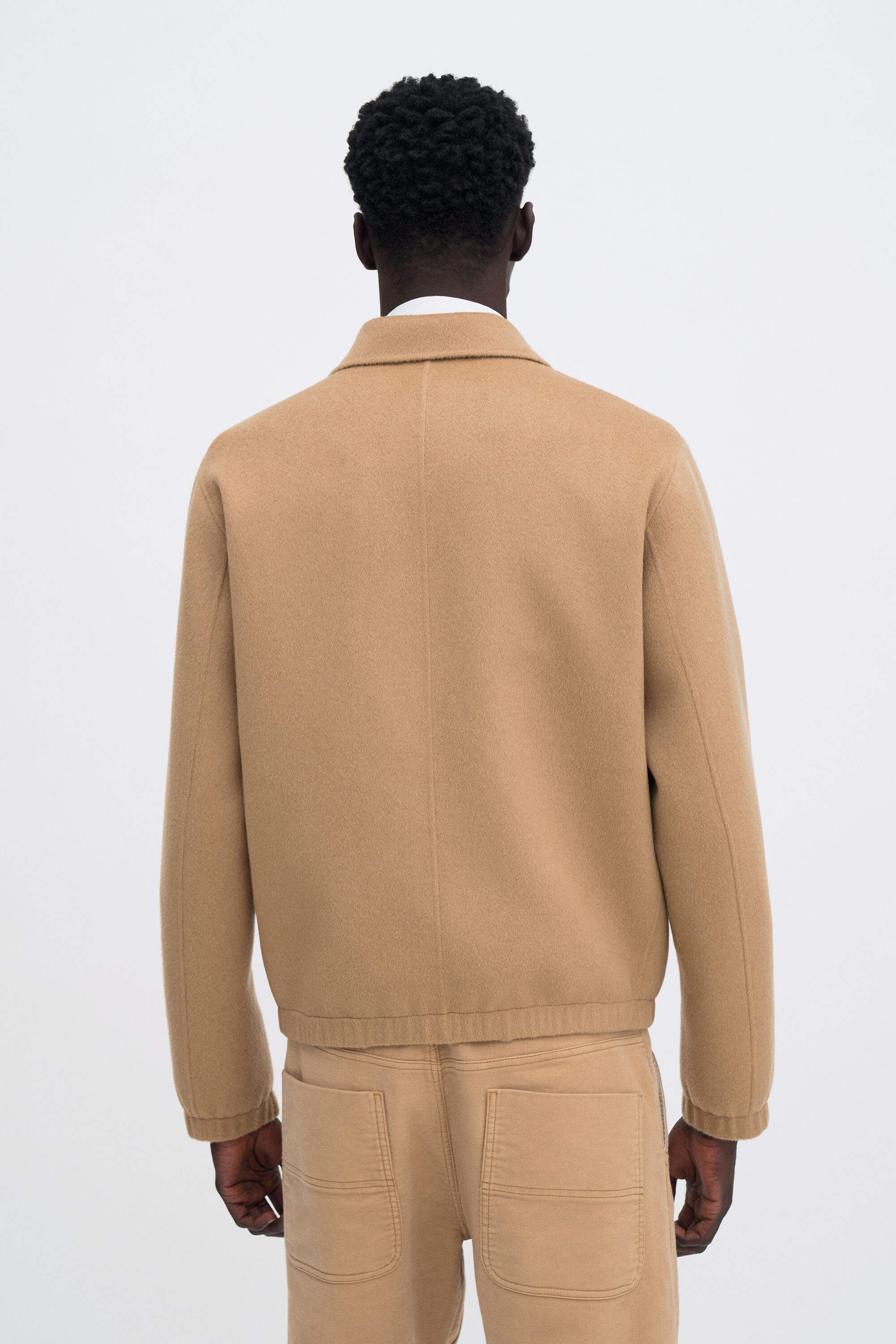 Doublé Coach Jacket - Dark Camel | FILIPPA K