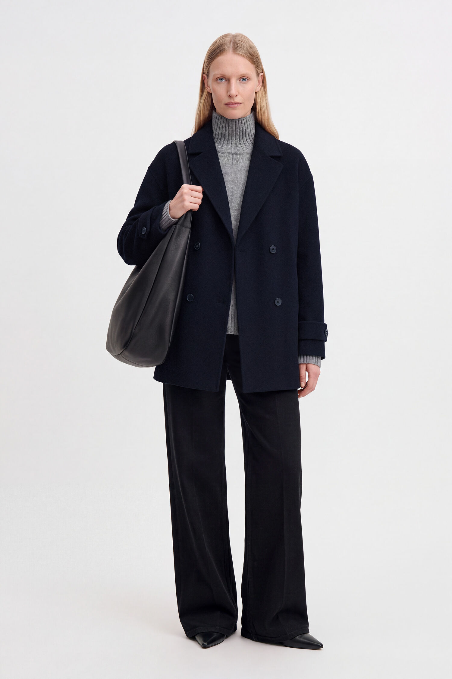 Audrey Wool Doubl&eacute; Jacket