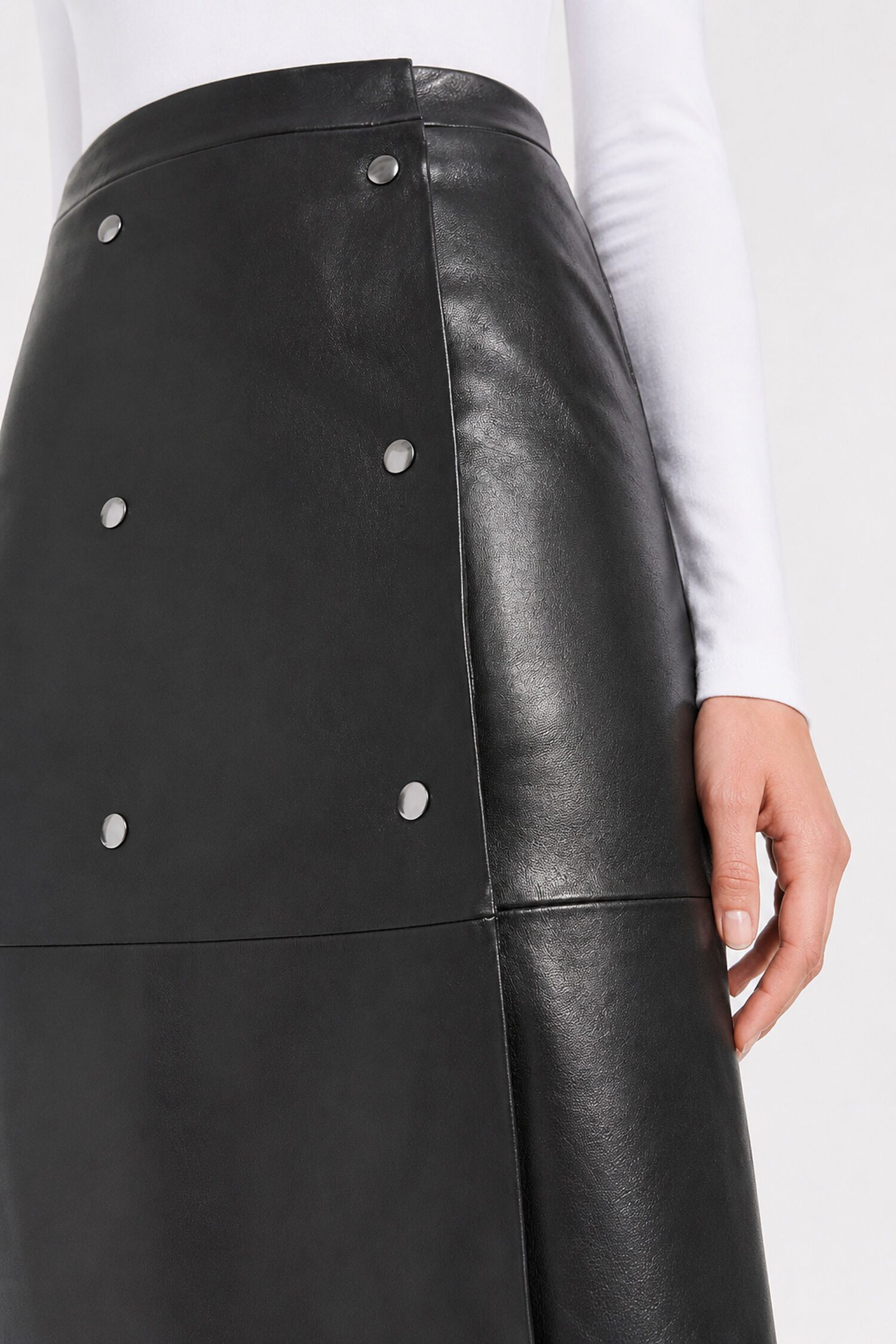 Miley Leather Skirt