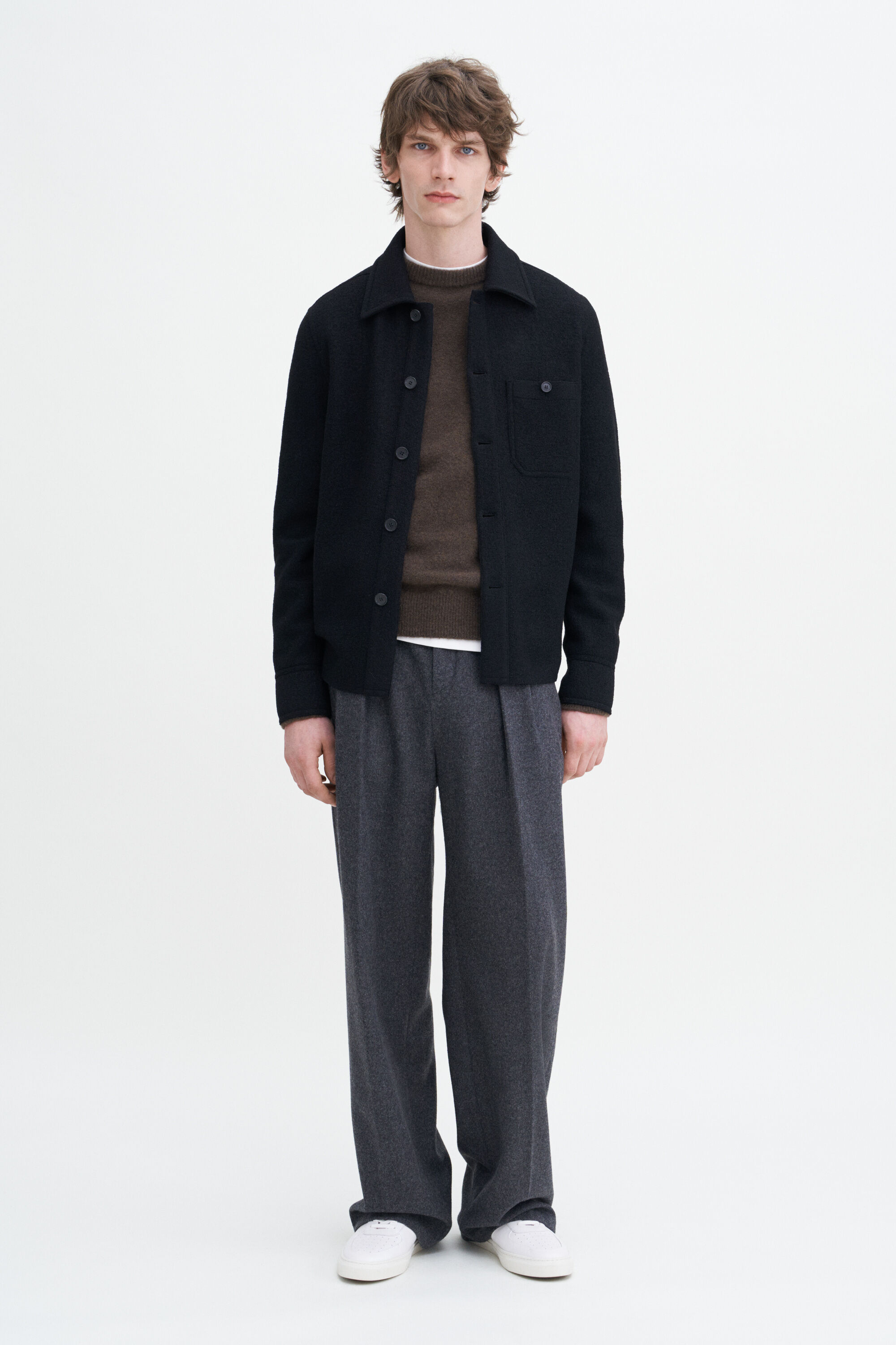 Filippa k boiled wool coat cardigan online
