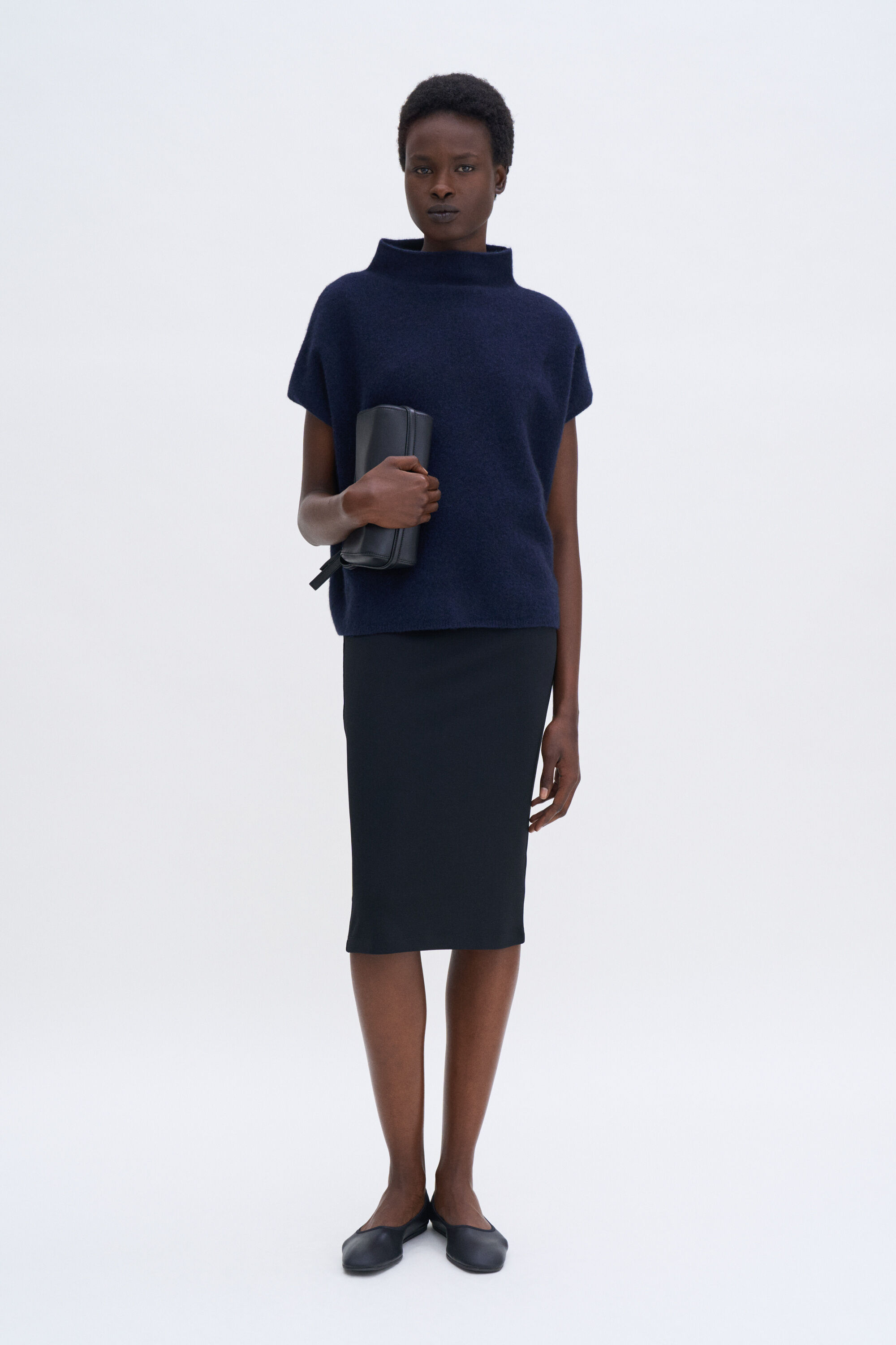 Ximena Sweater - Navy | FILIPPA K