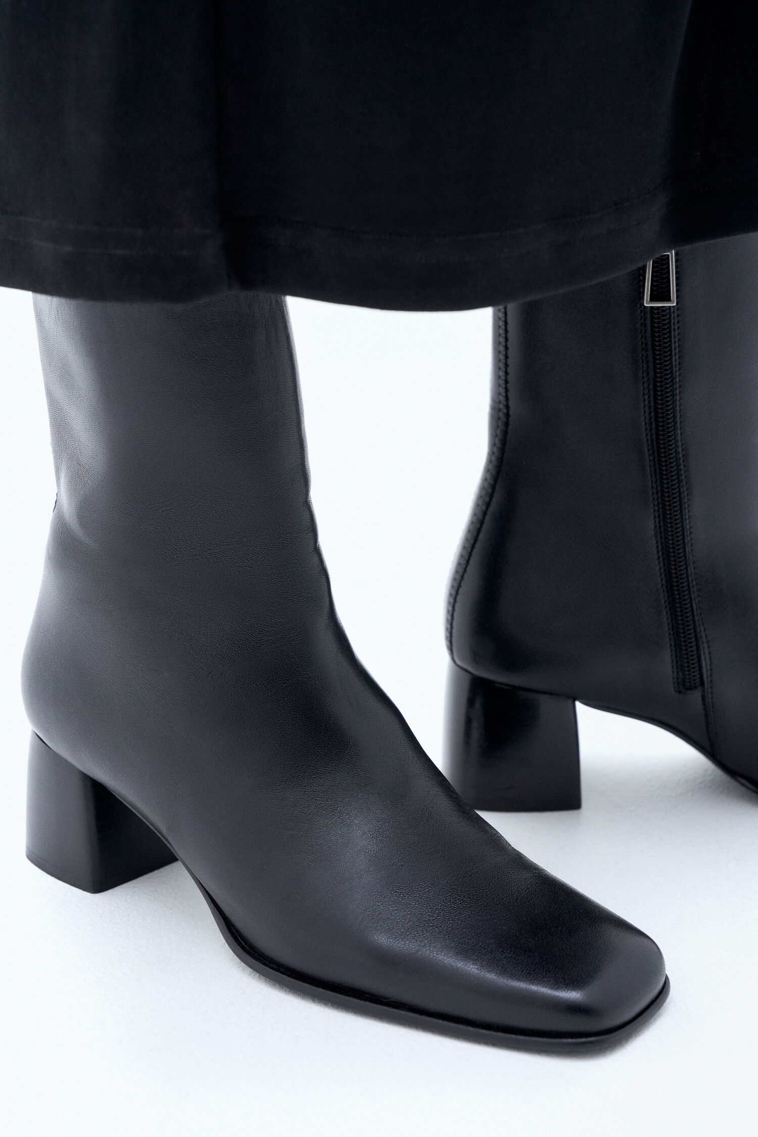 Eileen Leather Boots - Black | Filippa K