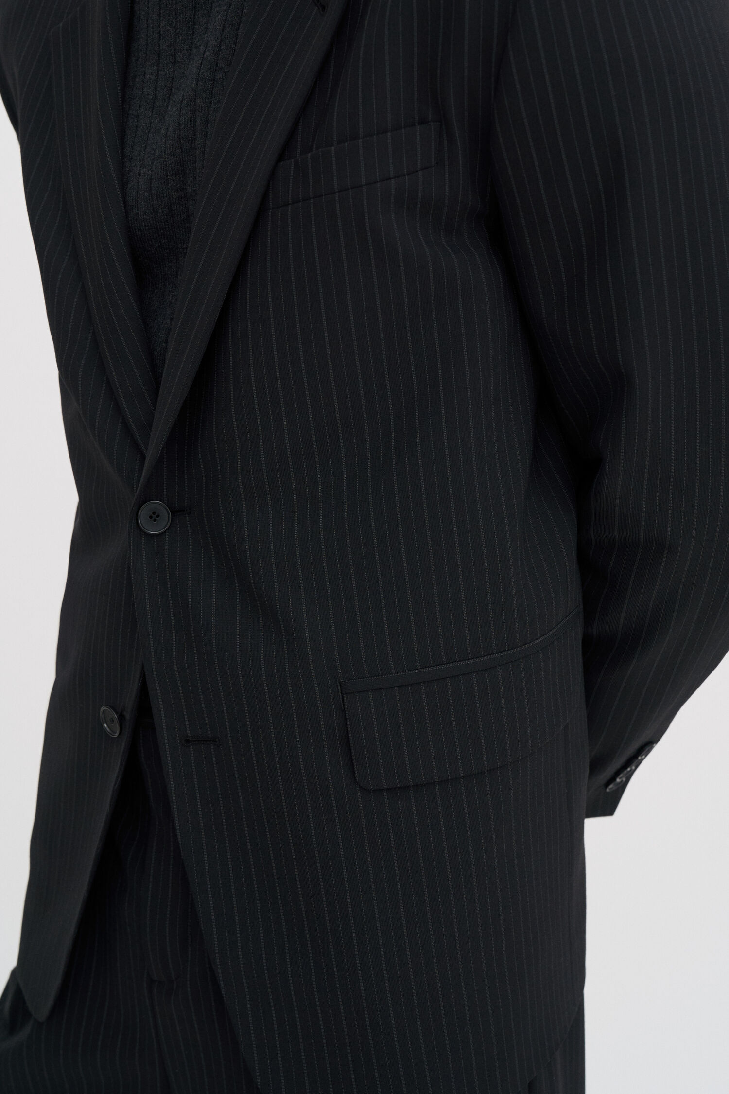 Mathias Pinstripe Blazer
