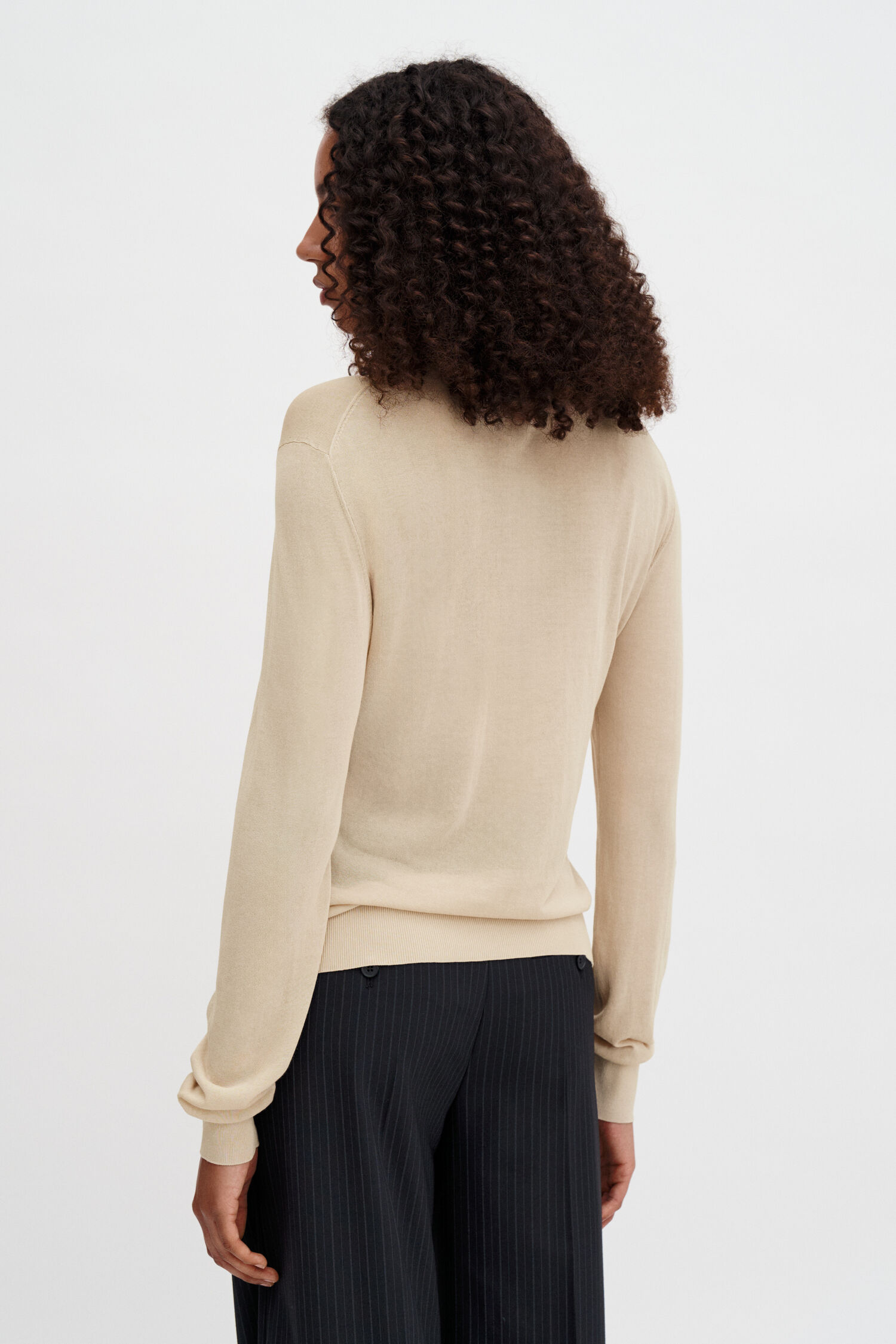 Sheer Knit Henley