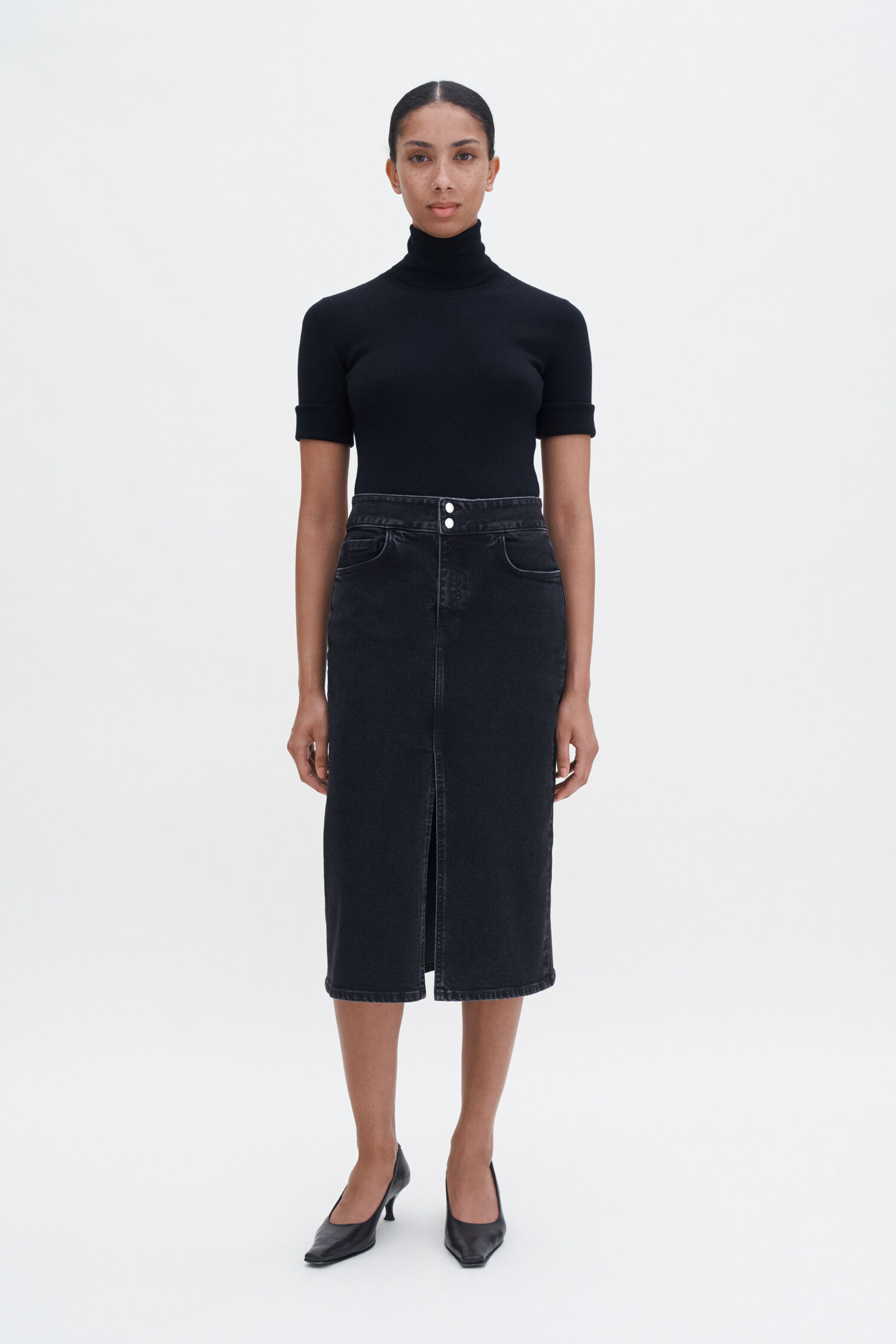 Trucker Jean Skirt