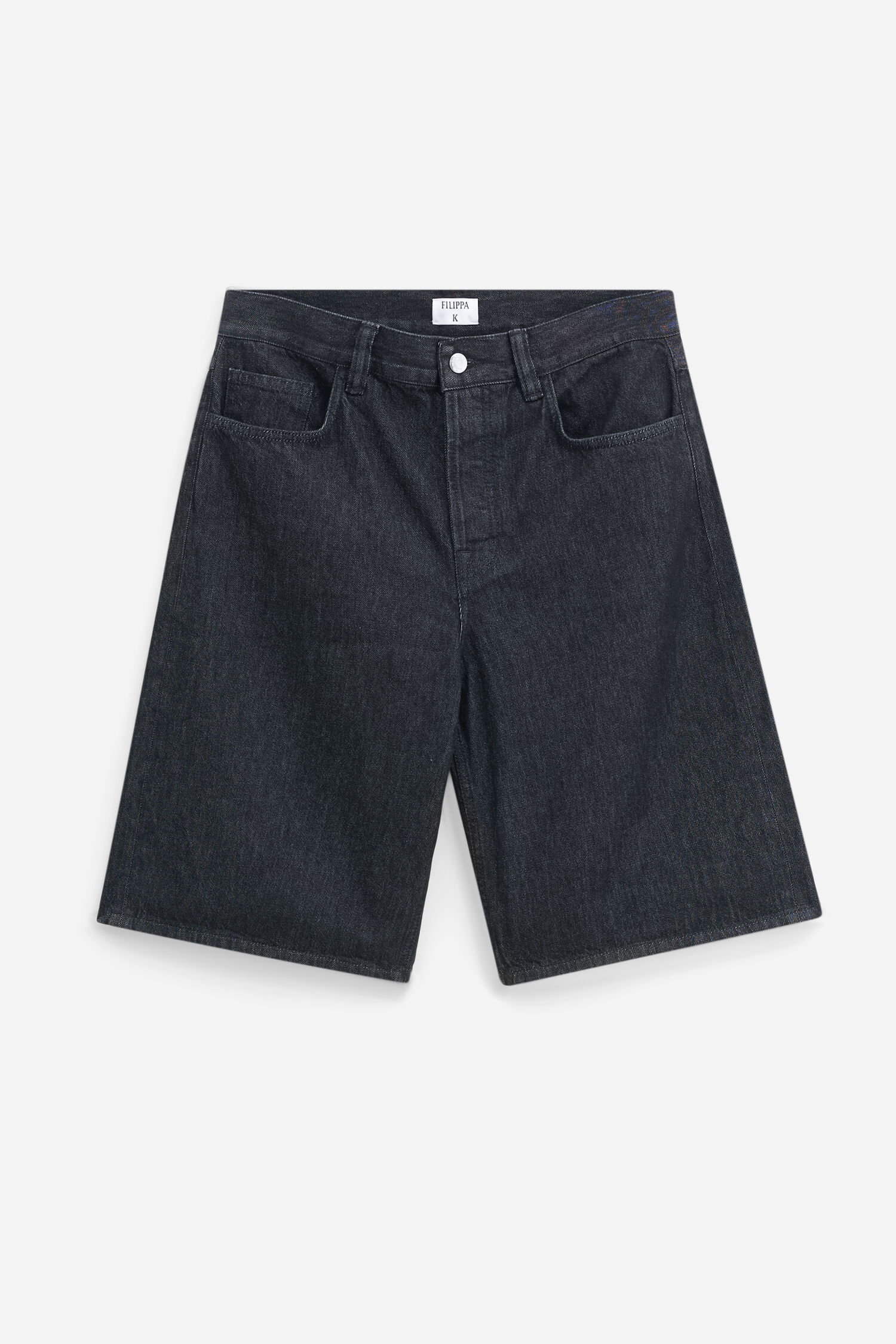 Oversized Jean Shorts