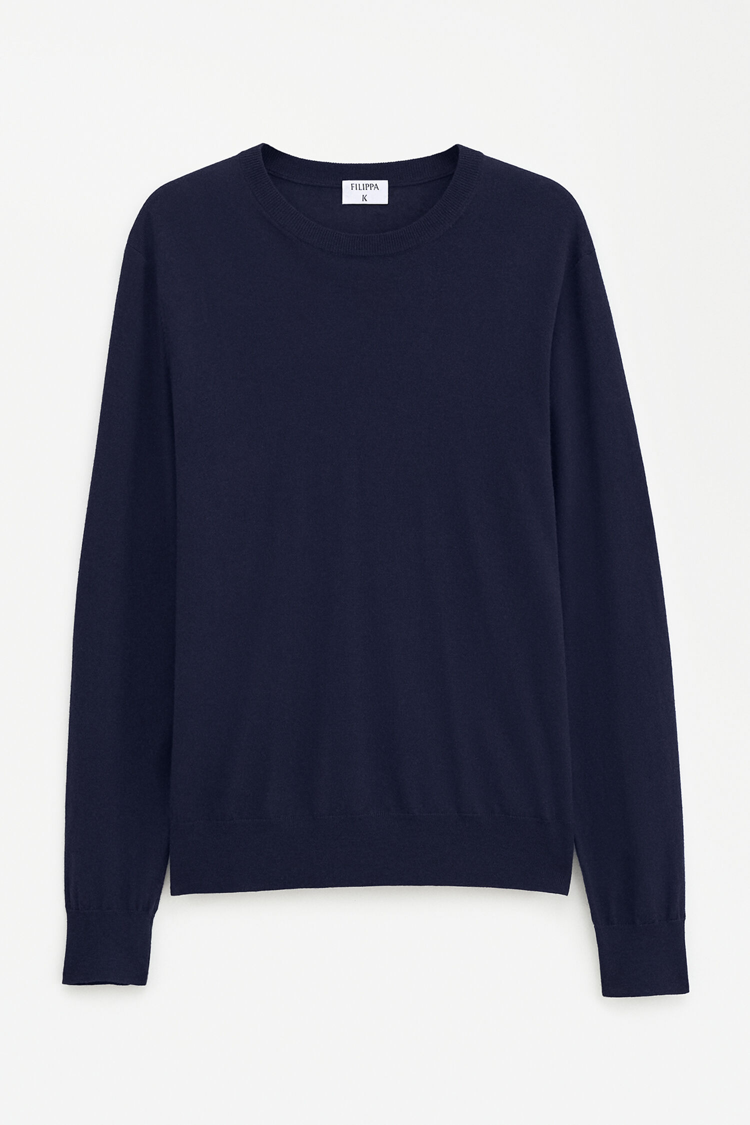 Merino Sweater - Navy | FILIPPA K